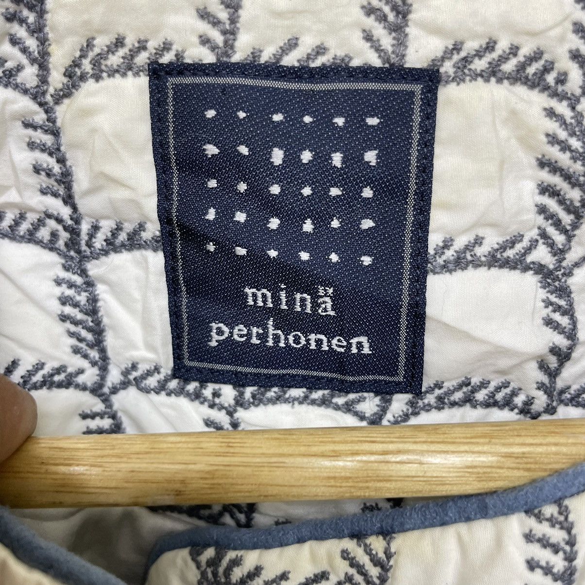 Japanese Brand Japanese Brand Mina Perhonen Embroidered Full Print Dual Size M / US 6-8 / IT 42-44 - 5 Thumbnail