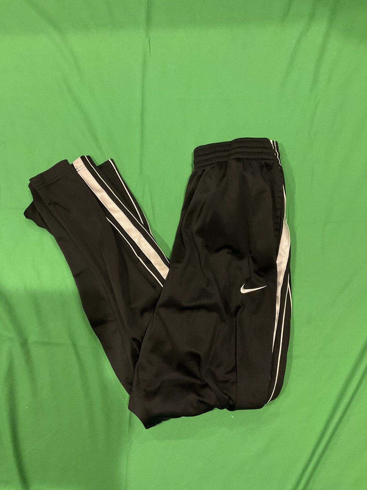 Nike × Vintage Vintage Nike black and white track pants Size US 32 / EU 48 - 1 Thumbnail