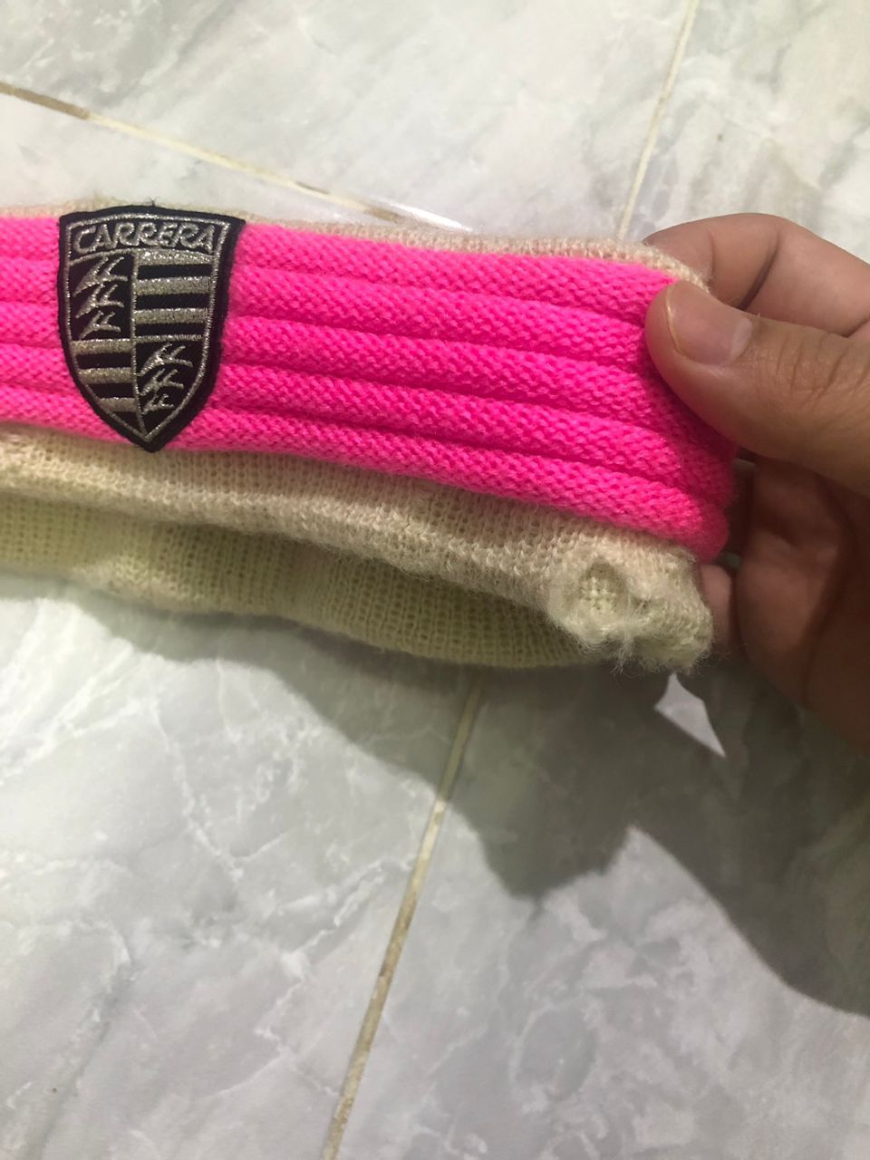 Carrera Vintage 90s Porsche Carrera Knit Ski Headband Size ONE SIZE - 3 Thumbnail