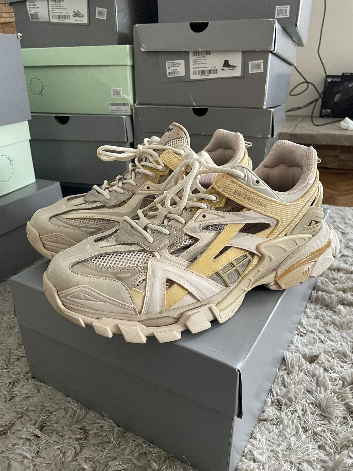 Balenciaga Track 2 Beige
