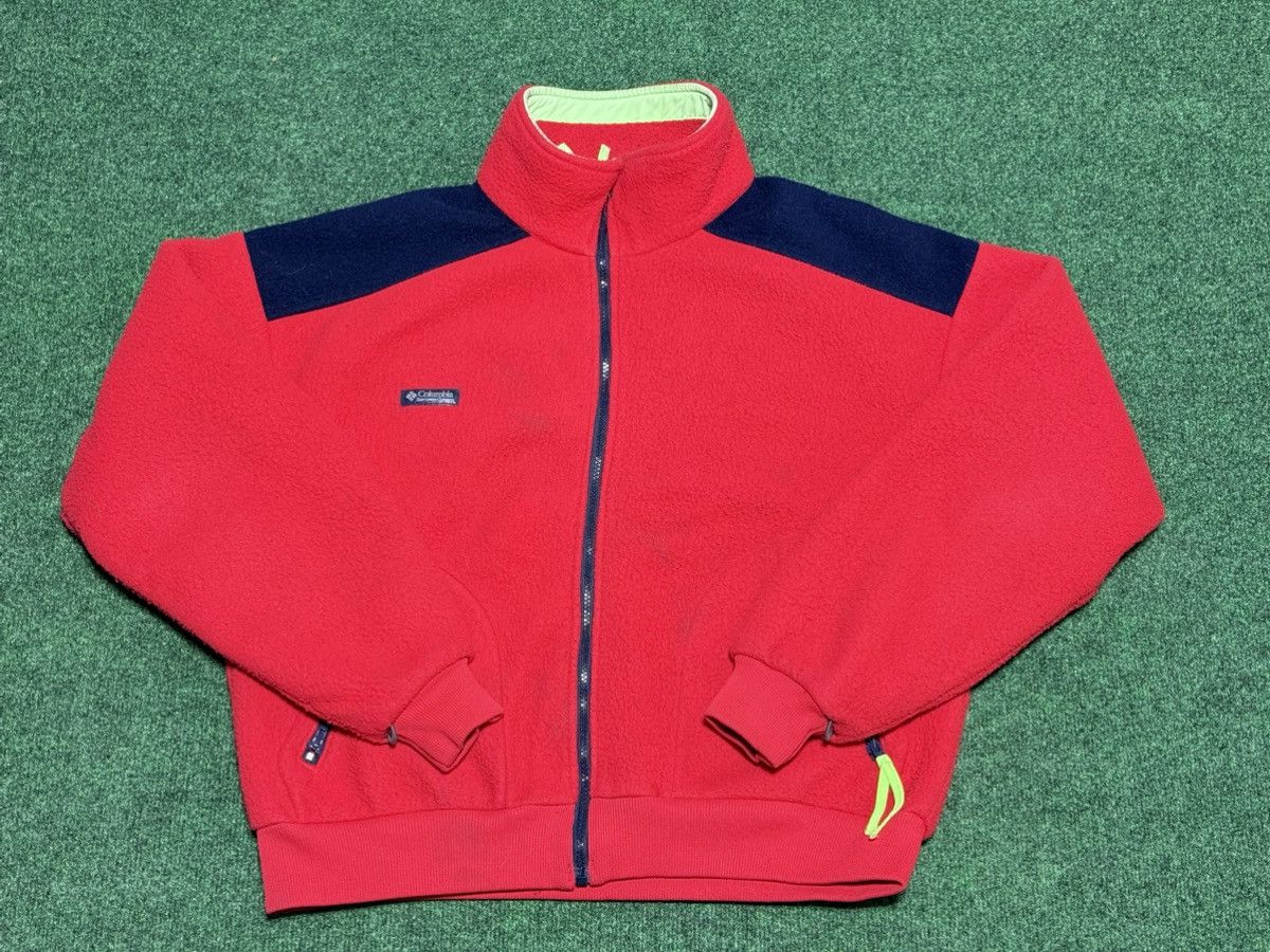 Columbia Vintage Columbia Fleece Full Zip Jacket Size US XL / EU 56 / 4 - 1 Thumbnail
