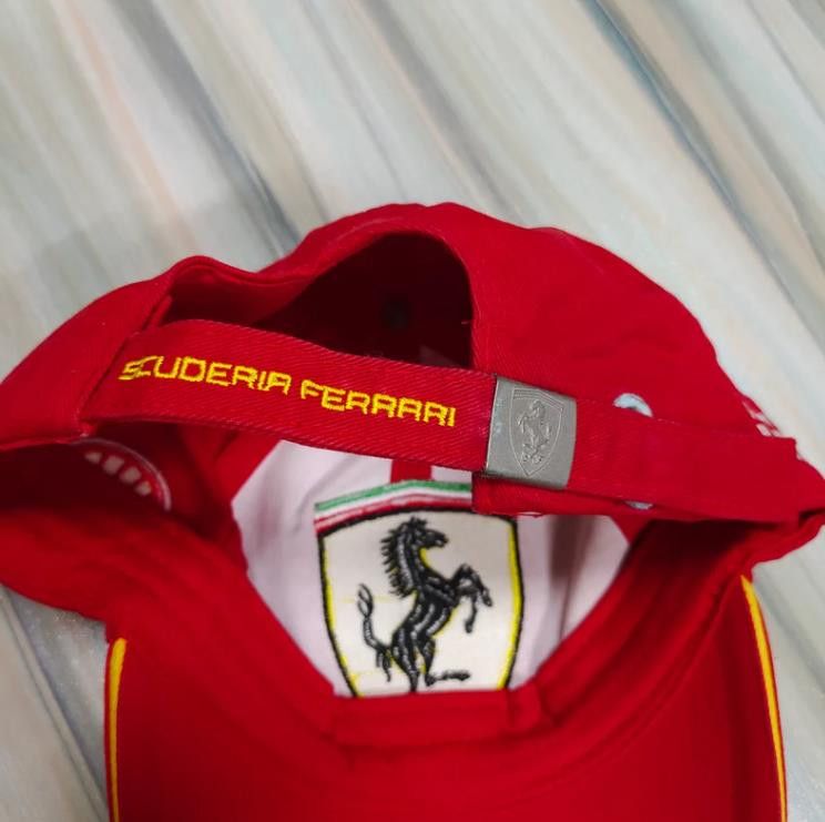 Ferrari × Vintage Scuderia Ferrari Shell Helix vintage Cap Size ONE SIZE - 3 Thumbnail