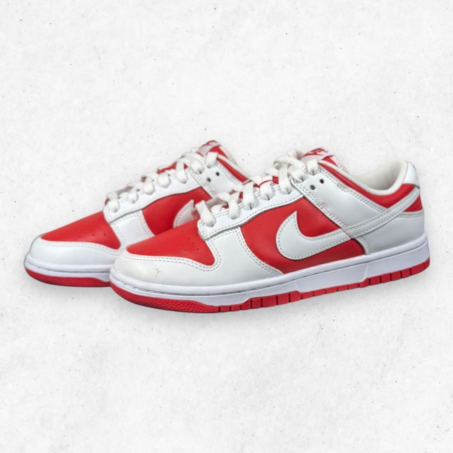 Nike Nike Dunk Low Championship Red White Men's 7.5 DD1391-600 Size US 7.5 / EU 40-41 - 3 Thumbnail