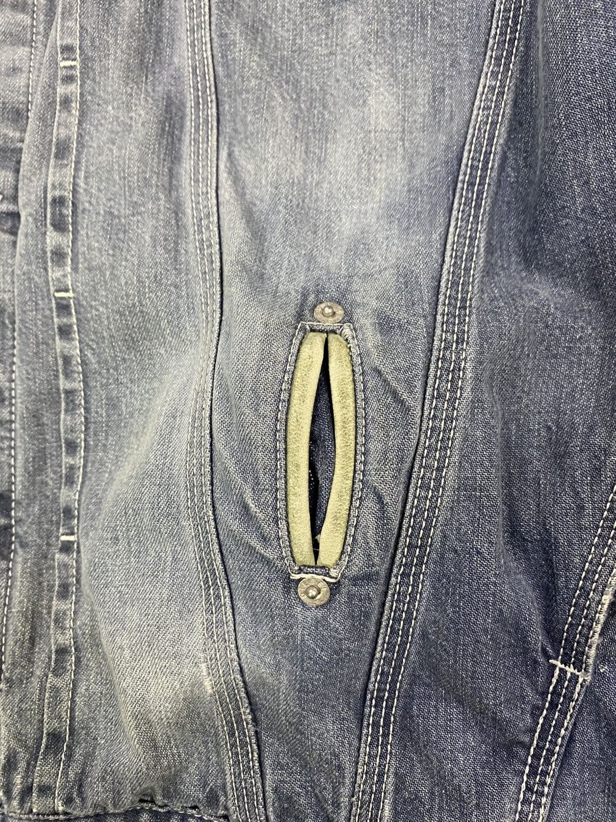 Diesel Diesel denim jacket vintage trashed made in italy archive Size US XXL / EU 58 / 5 - 8 Thumbnail
