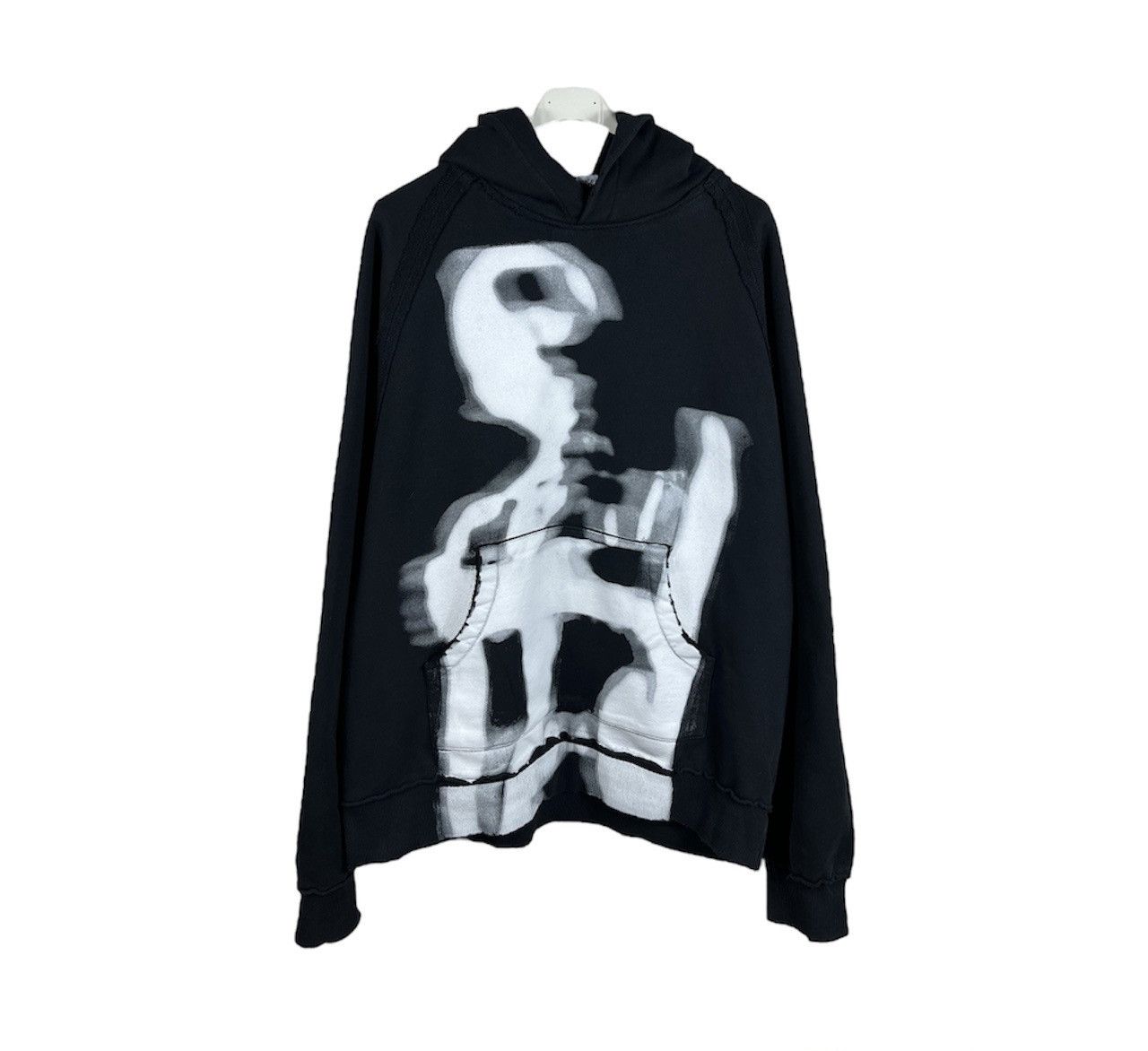 Jaded London Jaded London distressed face ghost torso print y2k hoodie Size US XL / EU 56 / 4 - 1 Thumbnail