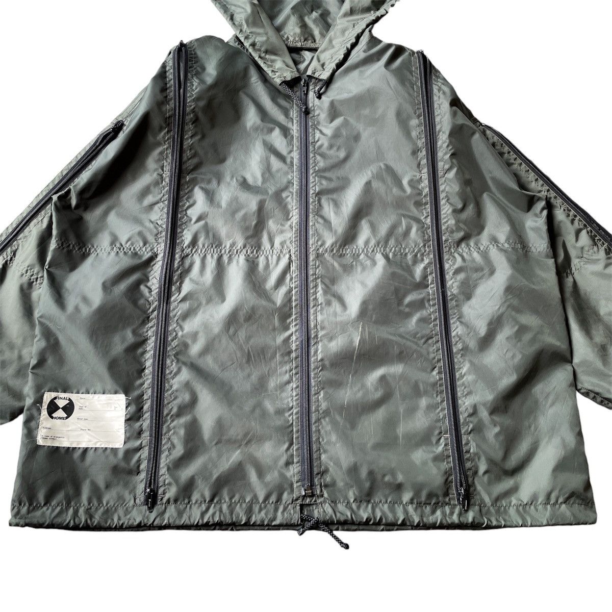 Final Home × Issey Miyake × Japanese Brand Final Home “Home1 Survival Parka Short” Olive Green Multi Size US XL / EU 56 / 4 - 4 Thumbnail