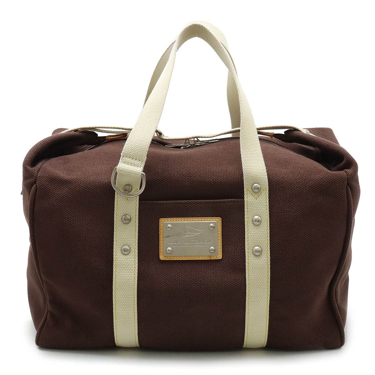 Louis Vuitton Louis Vuitton Louis Vuitton Antigua Canvas Weekend Boston Bag M80665 Canvas Travel Bag M80665 in Very Good Condition Size ONE SIZE - 1 Thumbnail