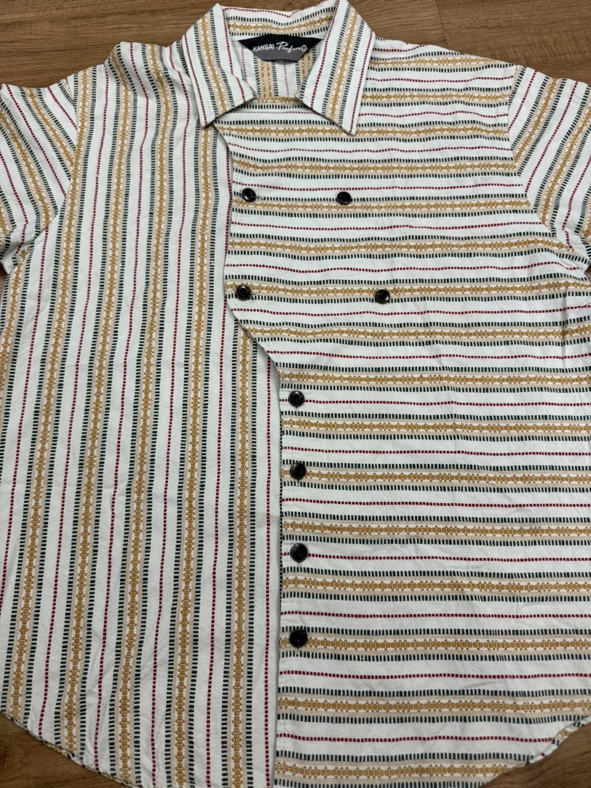 Kansai Yamamoto Vintage Kansai Profumo Chef Shirt Size US M / EU 48-50 / 2 - 1 Thumbnail