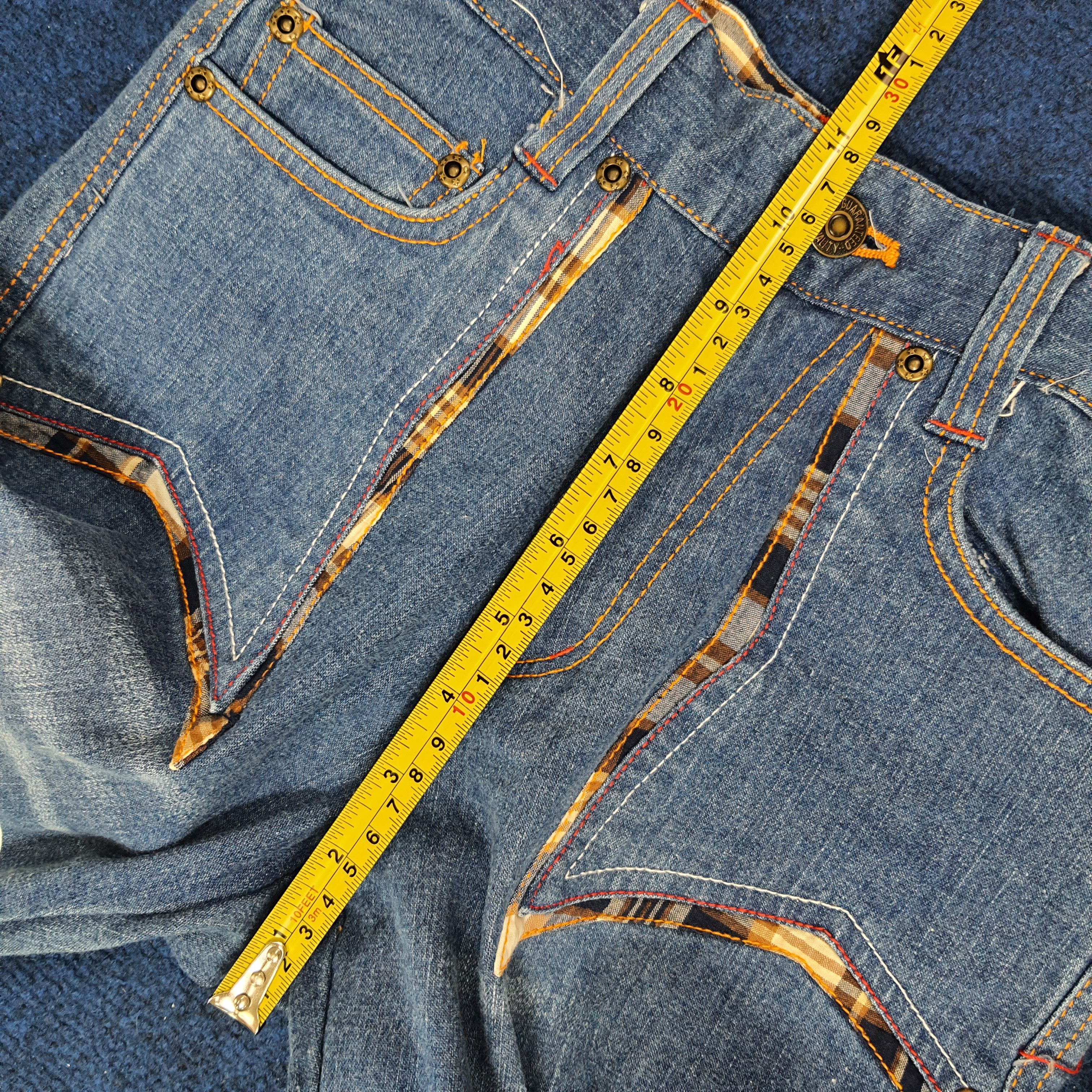 Vintage Vintage XYZ Skull Custom Logo Jeans Size US 26 / EU 42 - 10 Thumbnail