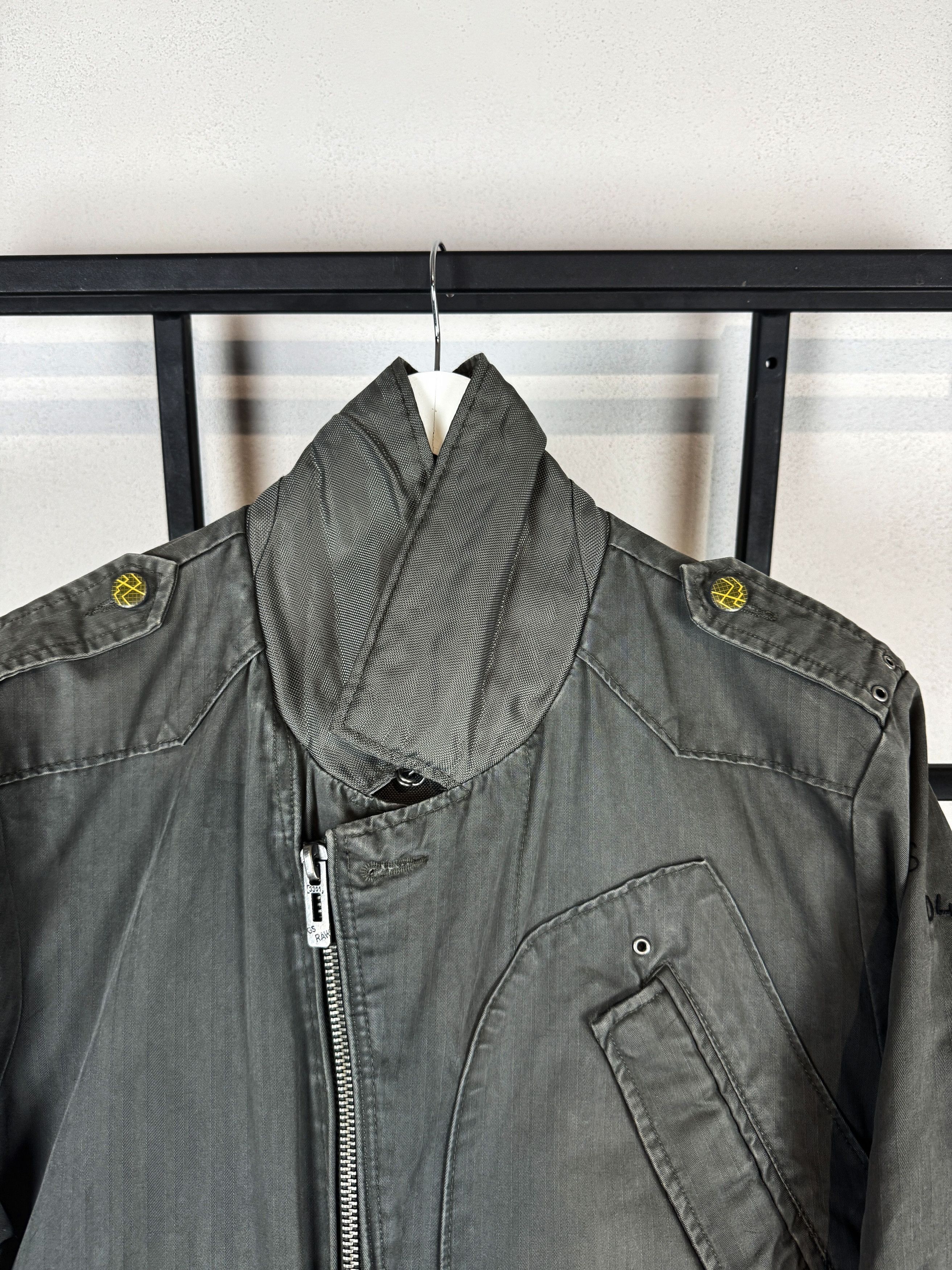 G-Star Olive Utility Jacket Multi Pocket Military Style Vintage Y2K Size US M / EU 48-50 / 2 - 5 Thumbnail