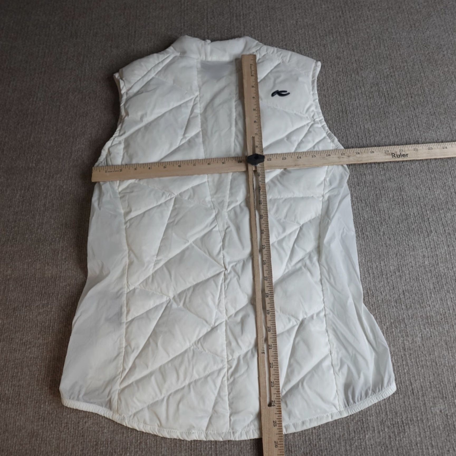 KJUS VINTAGE KJUS Vest Tall M Womens White Full Zip Lightweight Down Size M / US 6-8 / IT 42-44 - 4 Thumbnail