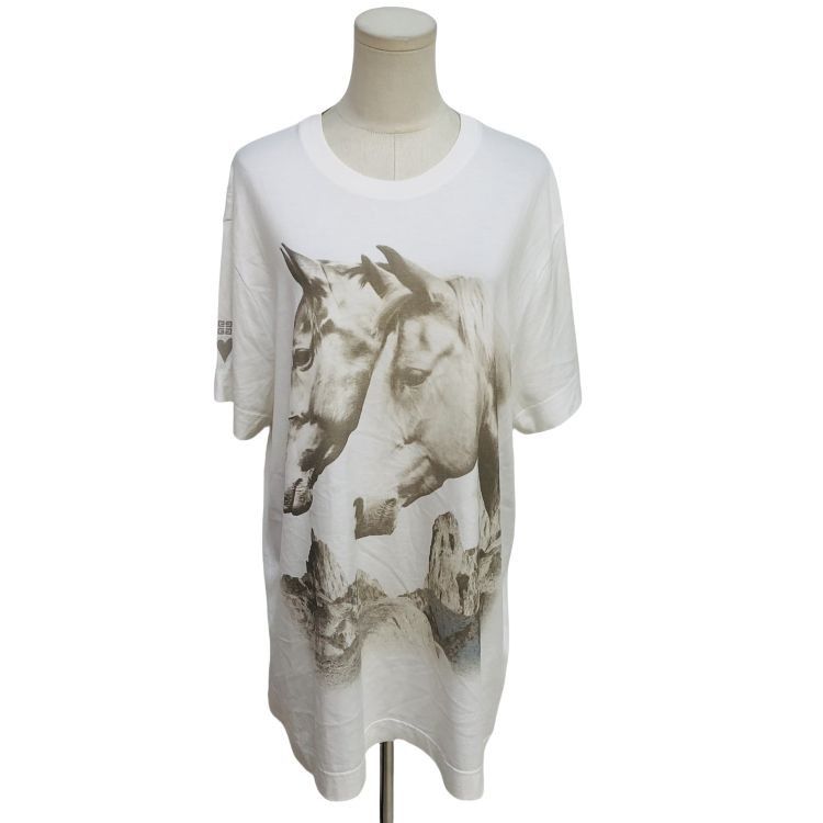 Givenchy Givenchy Horse Graphic T-Shirt Size S Size US S / EU 44-46 / 1 - 1 Thumbnail