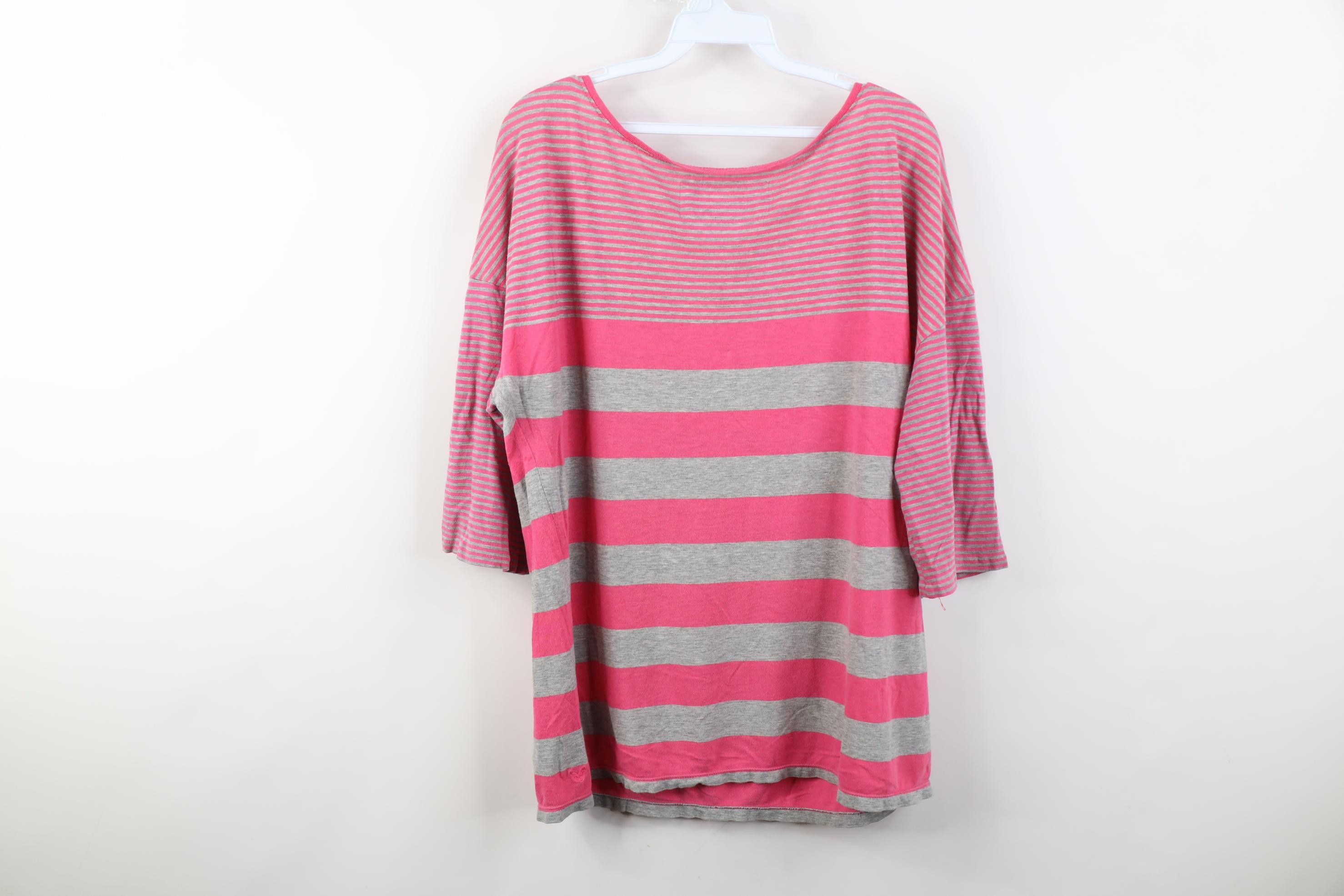 American Eagle Outfitters Vintage Y2K American Eagle Outfitters Striped Raglan T-Shirt Size L / US 10 / IT 46 - 11 Thumbnail