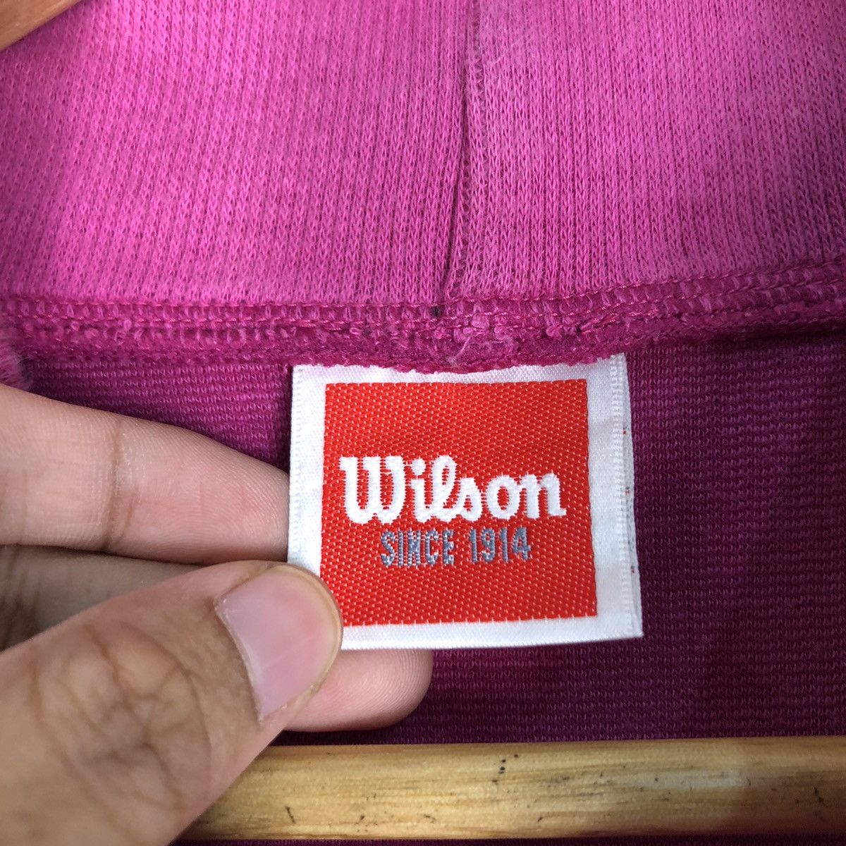 Vintage × Wilson Vintage Wilson Sweatshirt Jumper Rare 90s Size US M / EU 48-50 / 2 - 11 Thumbnail