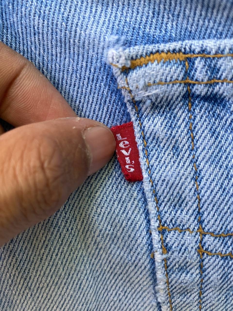 Levi's × Levi's Vintage Clothing × Vintage Rare Vintage Levis Lace Up Jeans Size US 29 - 16 Thumbnail