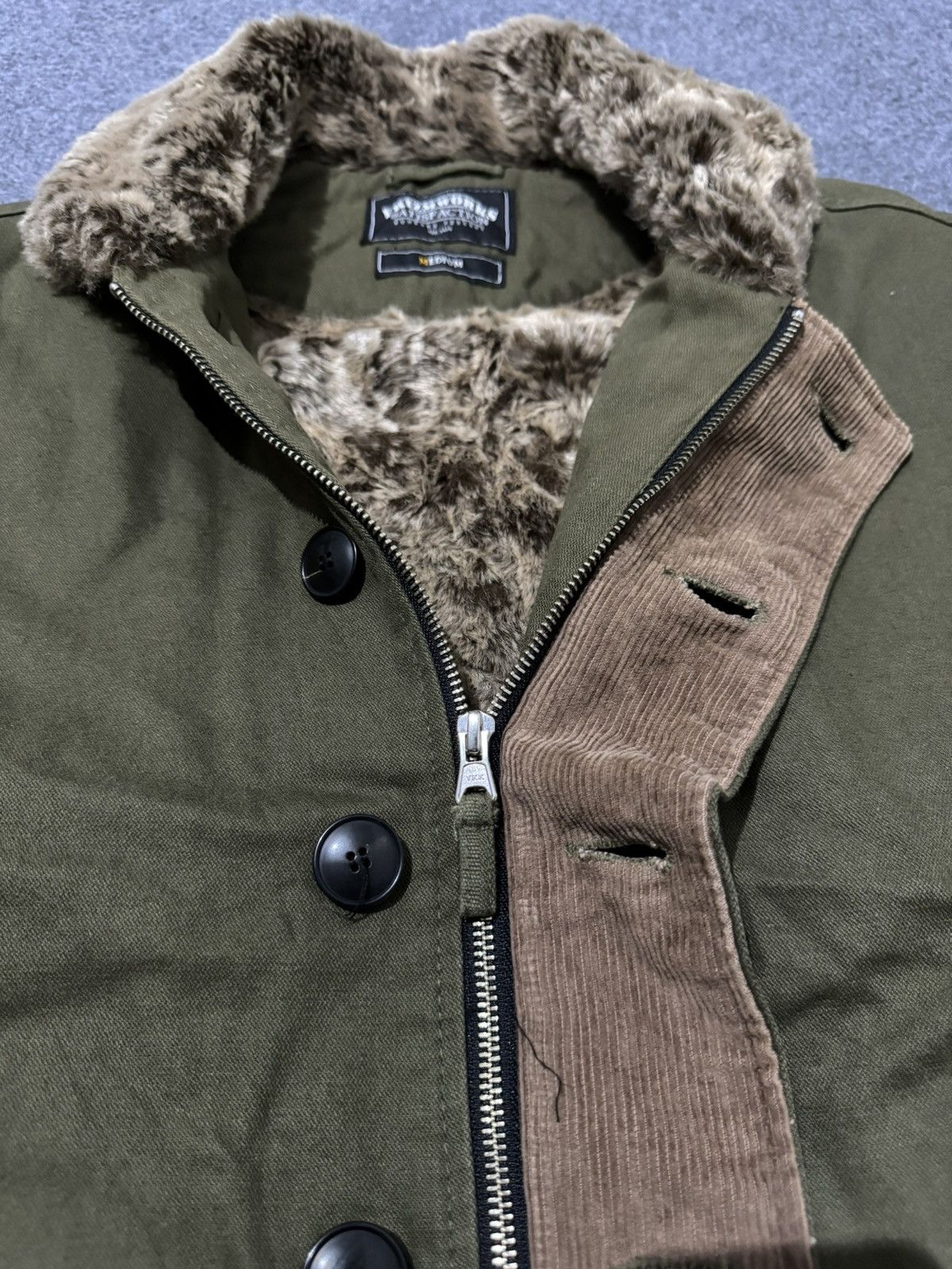 FrizmWORKS Frizm work Edgar N1 deck jacket - olive Size US M / EU 48-50 / 2 - 5 Thumbnail