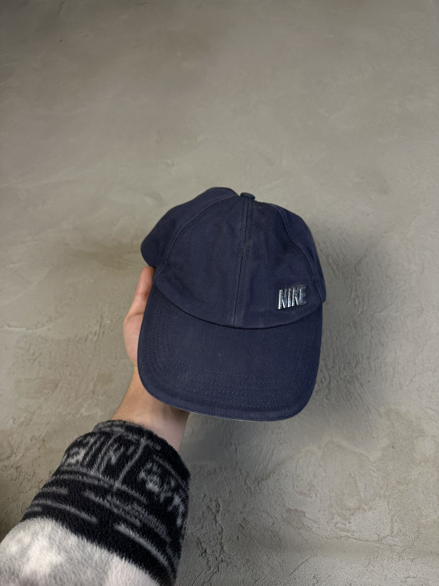 Nike 2000s Vintage Nike Spellout Logo Cap Hat Size ONE SIZE - 2 Thumbnail