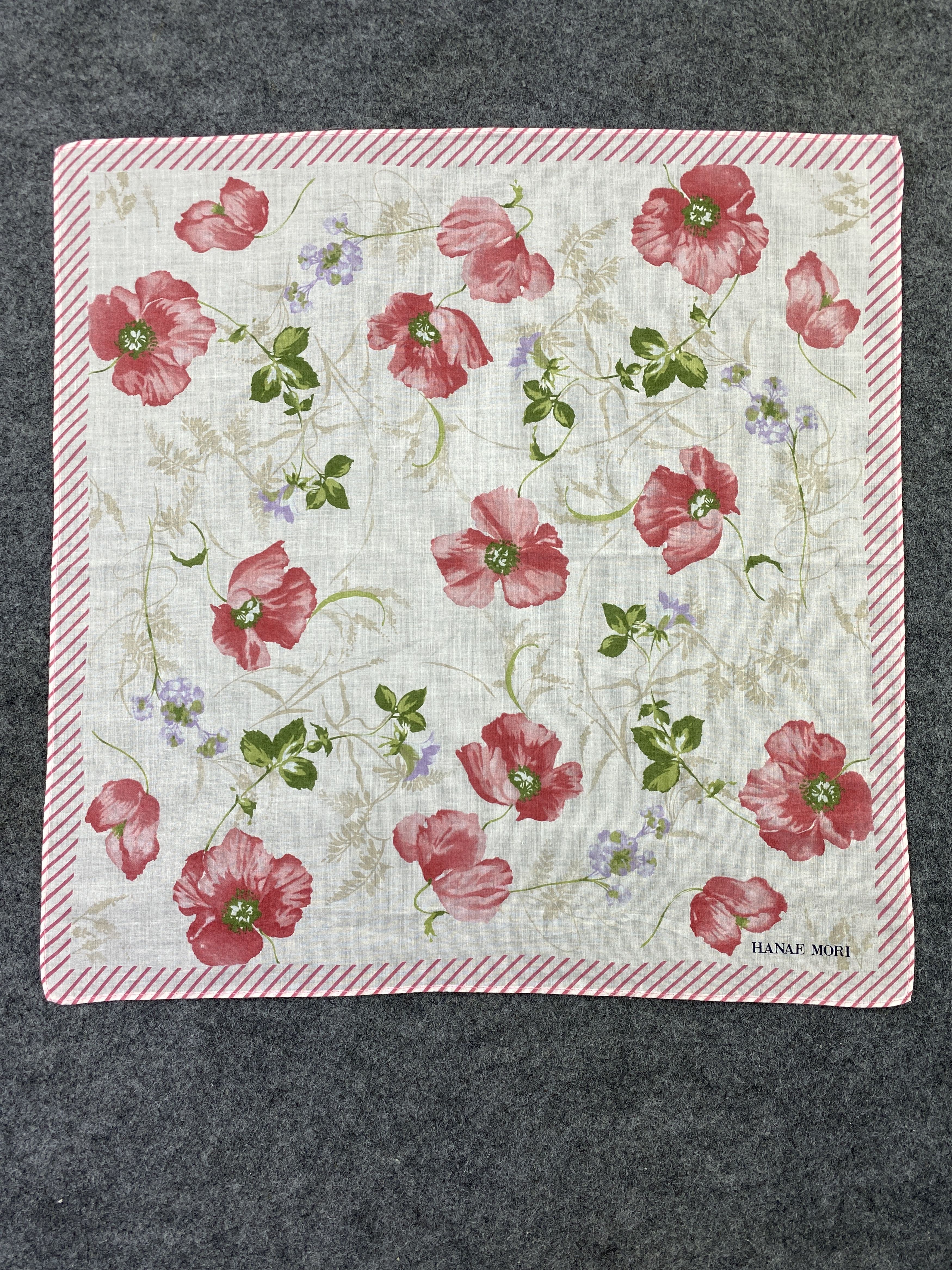Hanae Mori Hanae Mori Handkerchief / Bandana / Neckerchief-B314 Size ONE SIZE - 3 Thumbnail
