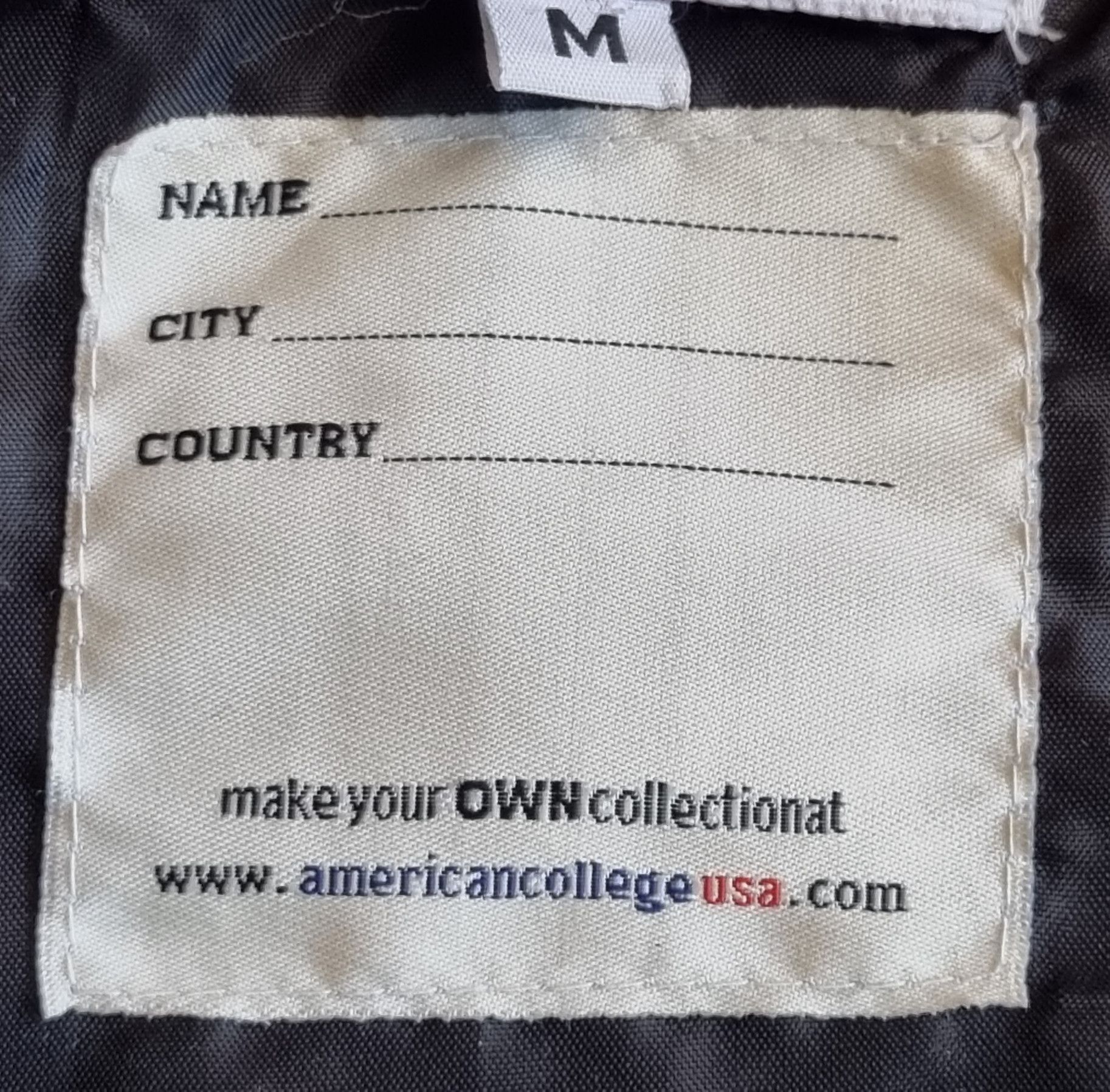Other American College USA Teddy Varsity Jacket Size US M / EU 48-50 / 2 - 5 Thumbnail