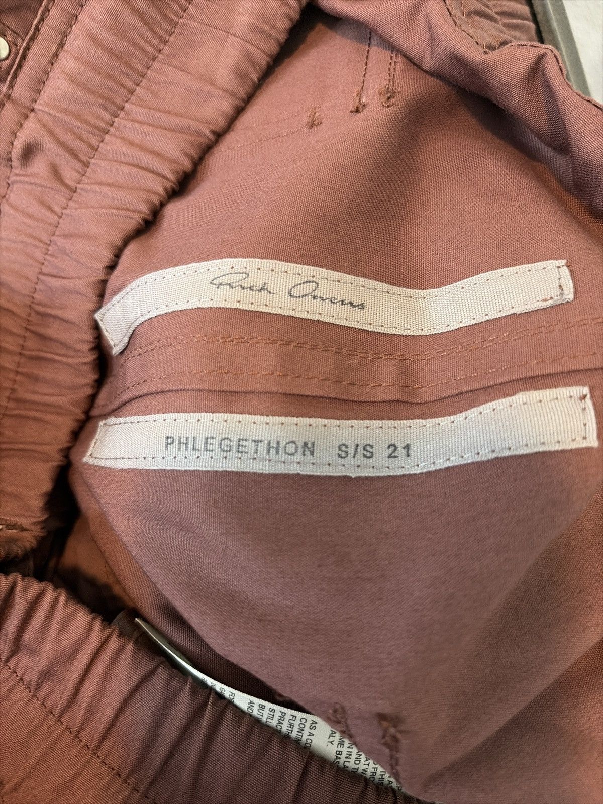 Rick Owens Rick Owens Phlegethon SS 2021 Bauhaus Cargo Joggers Size US 36 / EU 52 - 7 Thumbnail