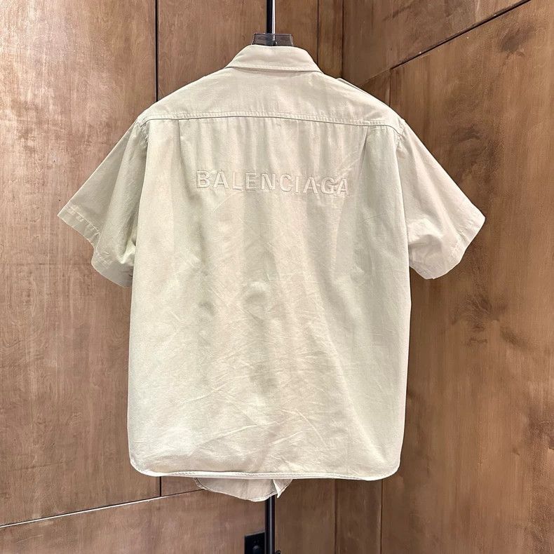 Balenciaga Balenciaga Tactical short-sleeved shirt with logo behind k Size US XXS / EU 40 - 2 Thumbnail