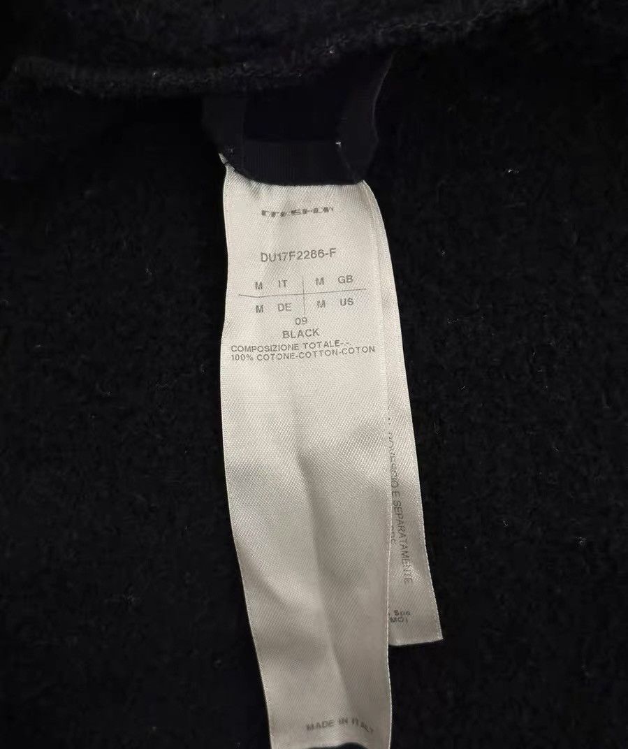 Rick Owens Drkshdw Rick Owens DRKSHDW Wizard Hat Black Fleece Jacket Size US M / EU 48-50 / 2 - 4 Thumbnail