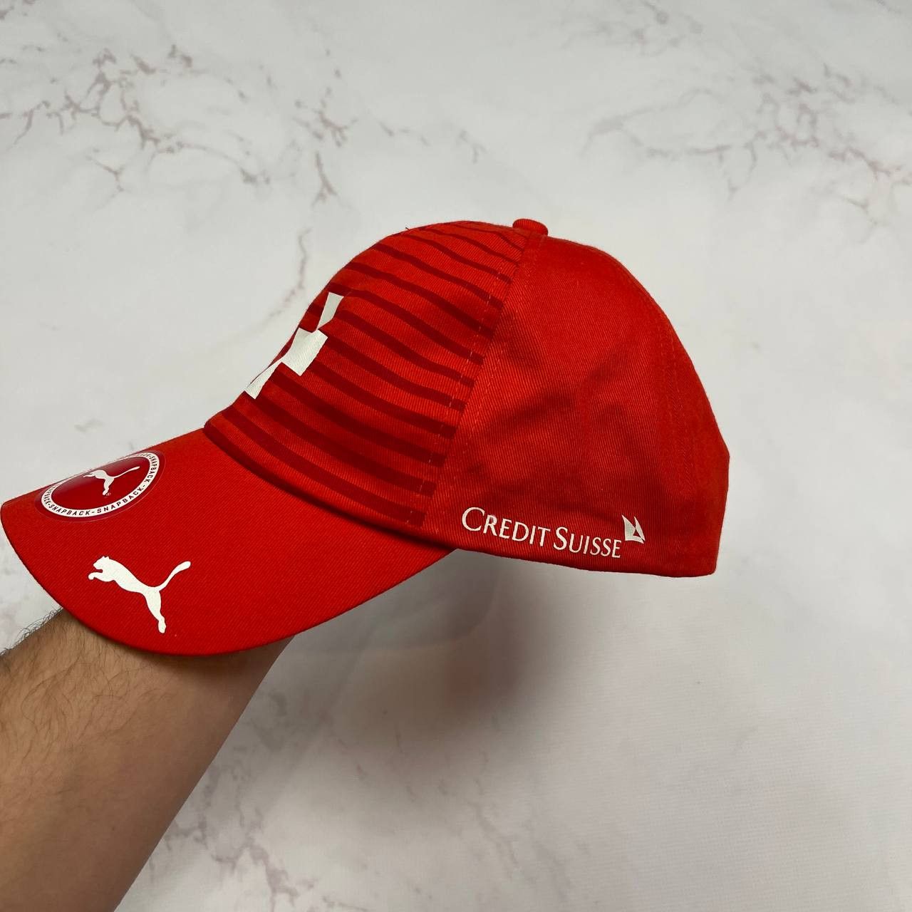Puma Puma Switzerland Swiss National Football Soccer Team Red Cap Size ONE SIZE - 2 Thumbnail