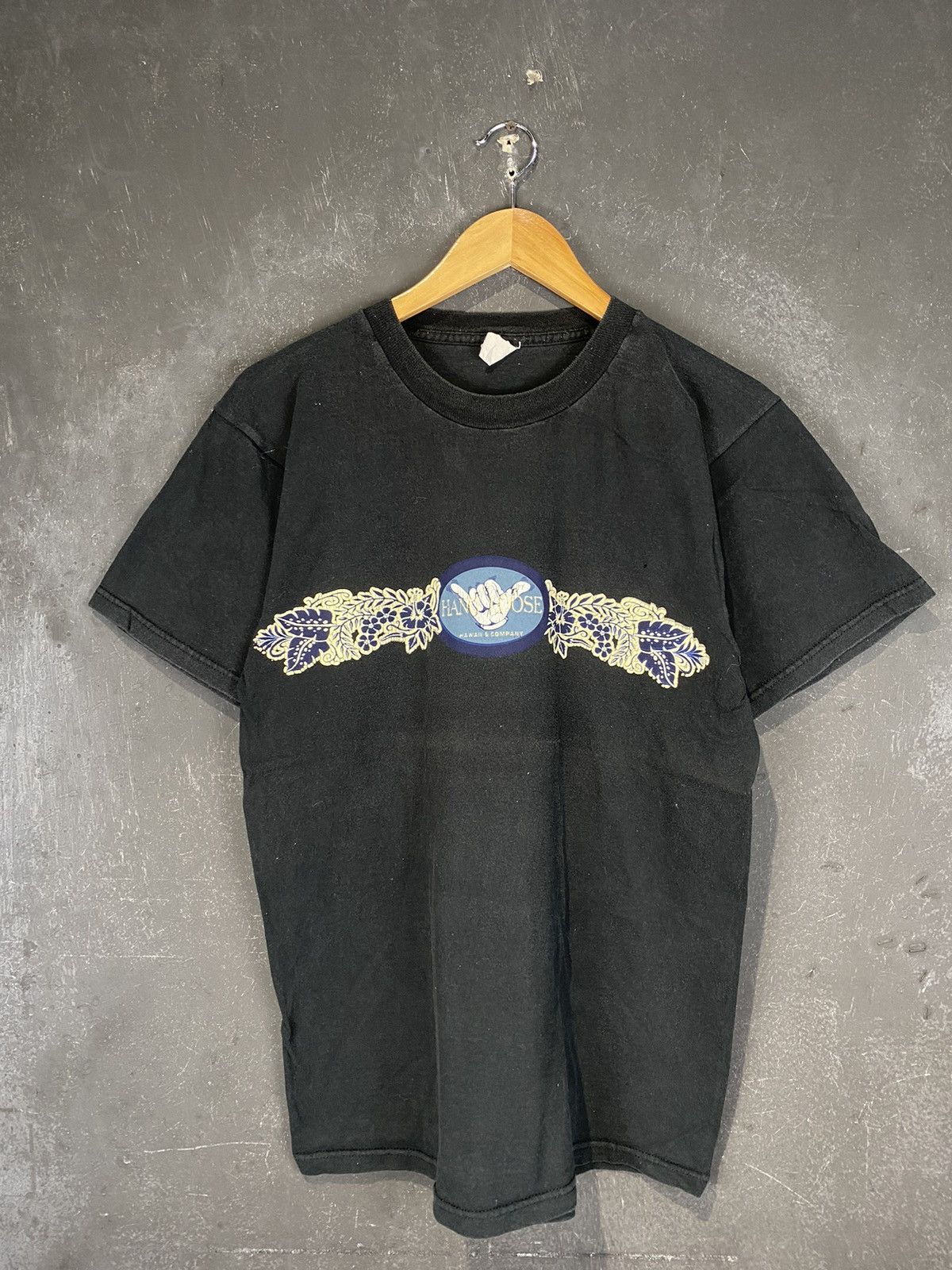 Vintage y2k Hang Loose Surf Tee Size US S / EU 44-46 / 1 - 2 Thumbnail