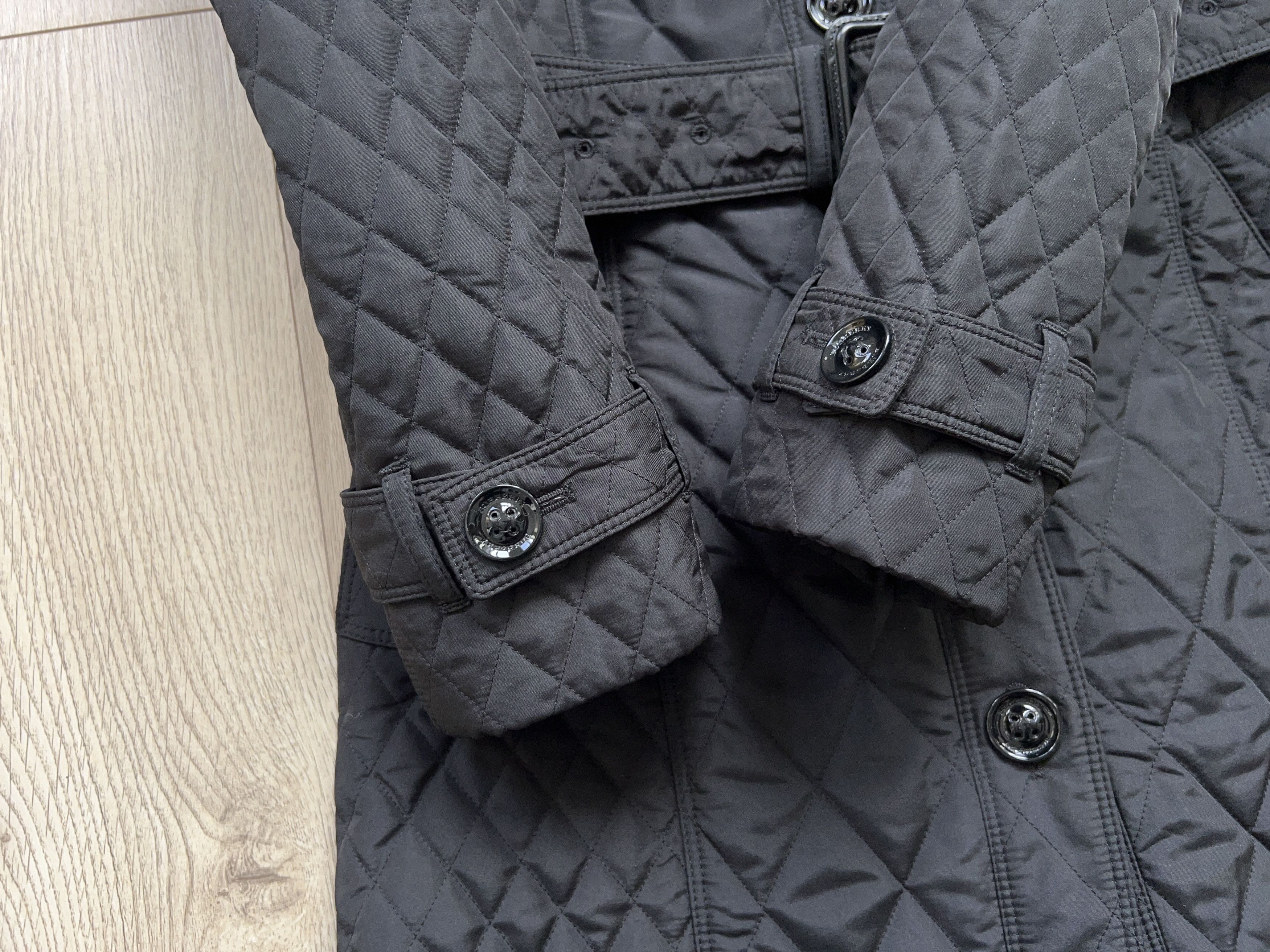 Burberry Womens Burberry Long Jacket Coat Quilted Black Size US 2 Size XS / US 0-2 / IT 36-38 - 9 Thumbnail