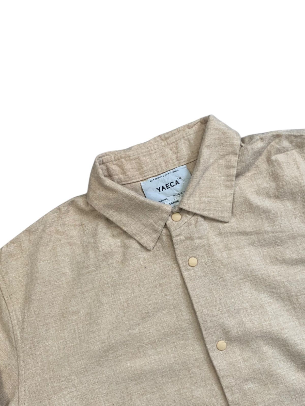 YAECA Japanese YAECA formal boxy shirt Size US L / EU 52-54 / 3 - 3 Thumbnail