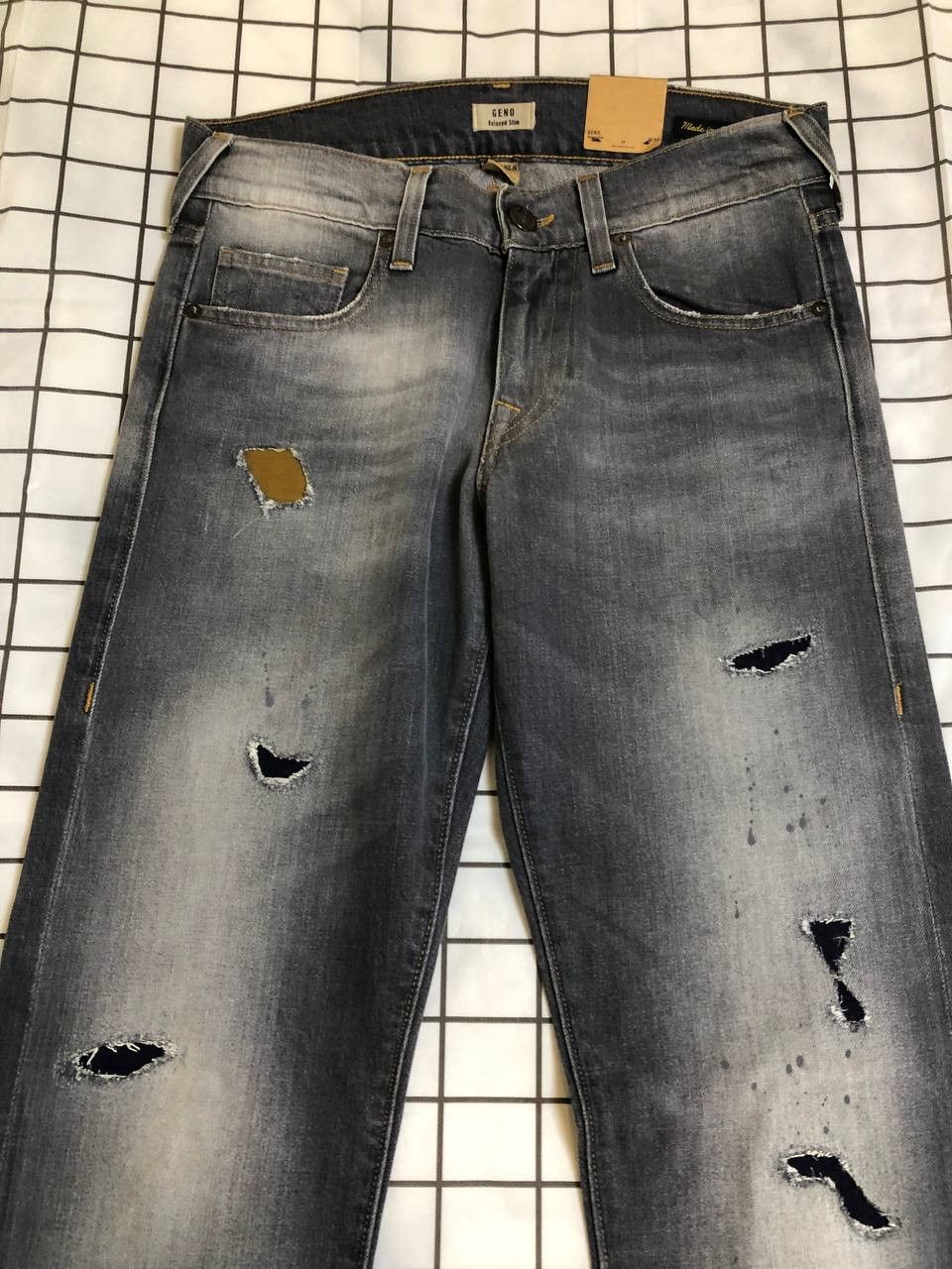 True Religion True Religion Geno Relaxed Slim Vintage Straight Jeans Size US 30 / EU 46 - 2 Thumbnail