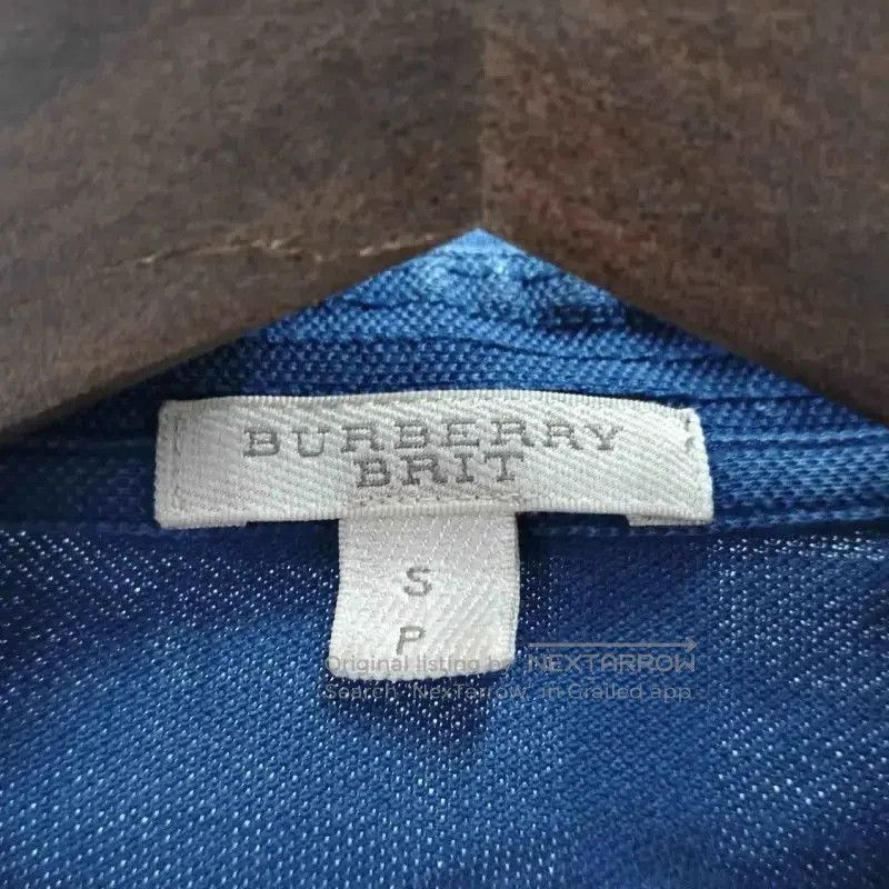 Burberry Burberry Summer Blue Cotton Short Sleeve Polo. Size US S / EU 44-46 / 1 - 3 Thumbnail