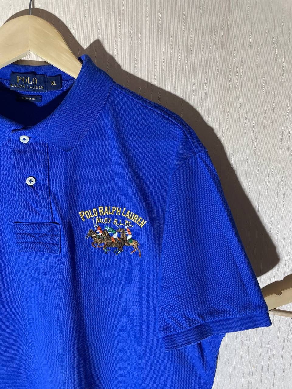 Polo Ralph Lauren × Ralph Lauren × Vintage Polo Ralph Lauren Vintage R.L.P.C. Chief Keef Polo Size US XL / EU 56 / 4 - 2 Thumbnail