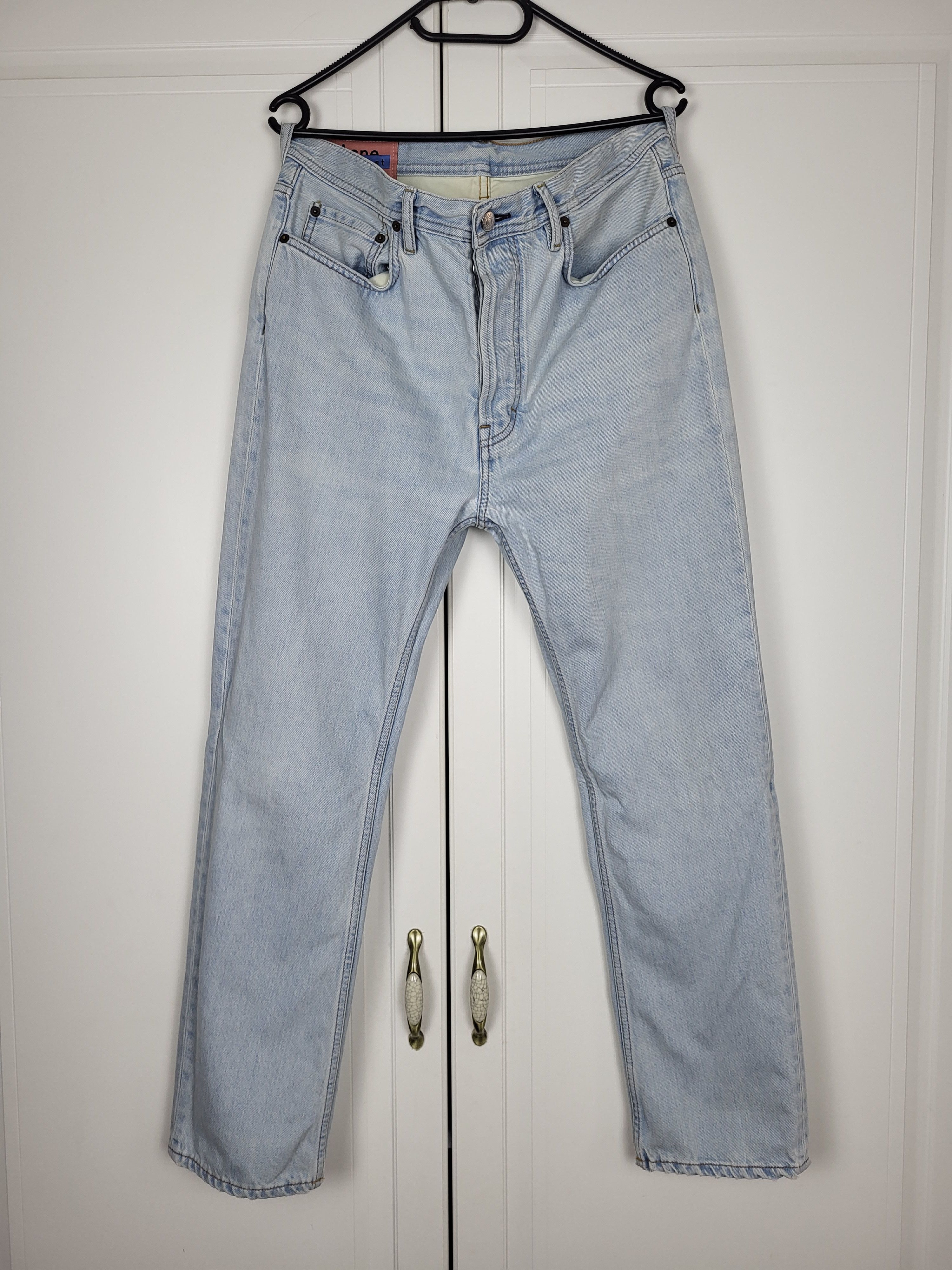 Acne Studios acne studios bla konst floragatan13 stockholm baby blue Size US 29 - 2 Thumbnail