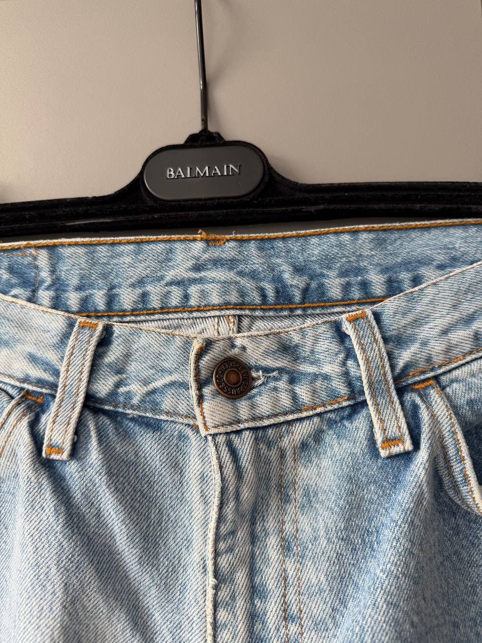 Levi's Vintage Levi’s 646 flared bell bottom denim jeans orange tab Size US 32 / EU 48 - 3 Thumbnail