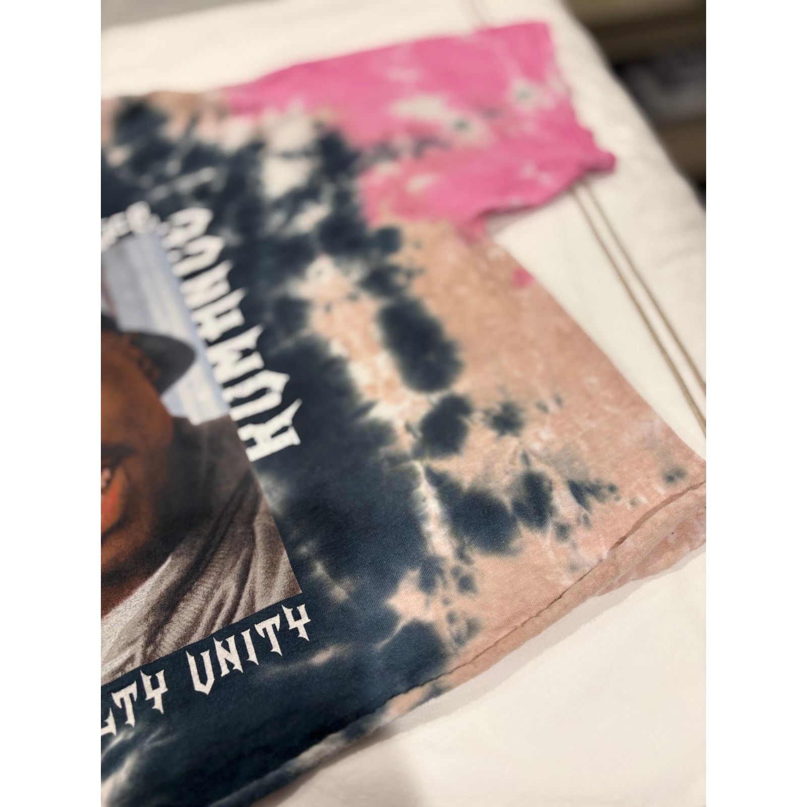 Chemistry Tupac Poetic Justice Tie Dye Graphic Tee Unisex Lg Rap Tee Size US L / EU 52-54 / 3 - 4 Thumbnail
