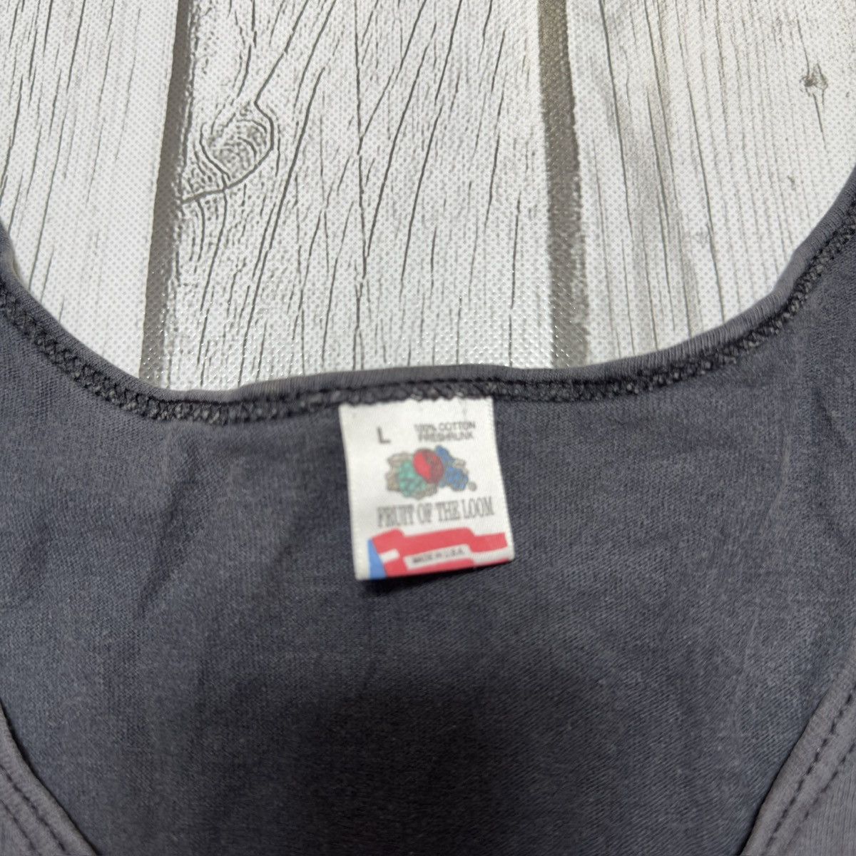 Fruit Of The Loom × Vintage Vintage Orient Bay tank top Size US L / EU 52-54 / 3 - 5 Thumbnail