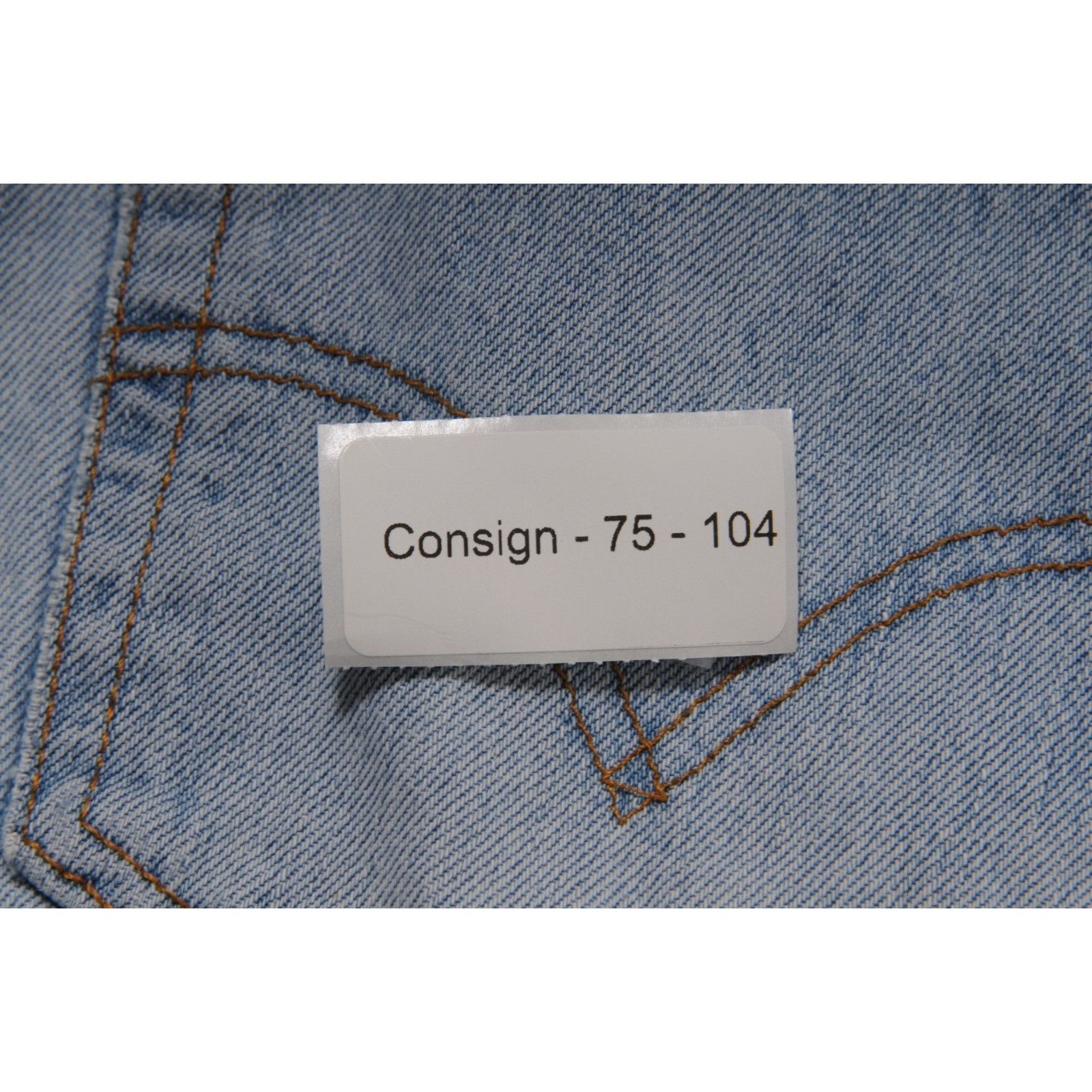 Gallery Dept. Gallery Dept 5001 Jean 32x32 Light Blue Wash Denim Raw Hem Size US 32 / EU 48 - 11 Thumbnail