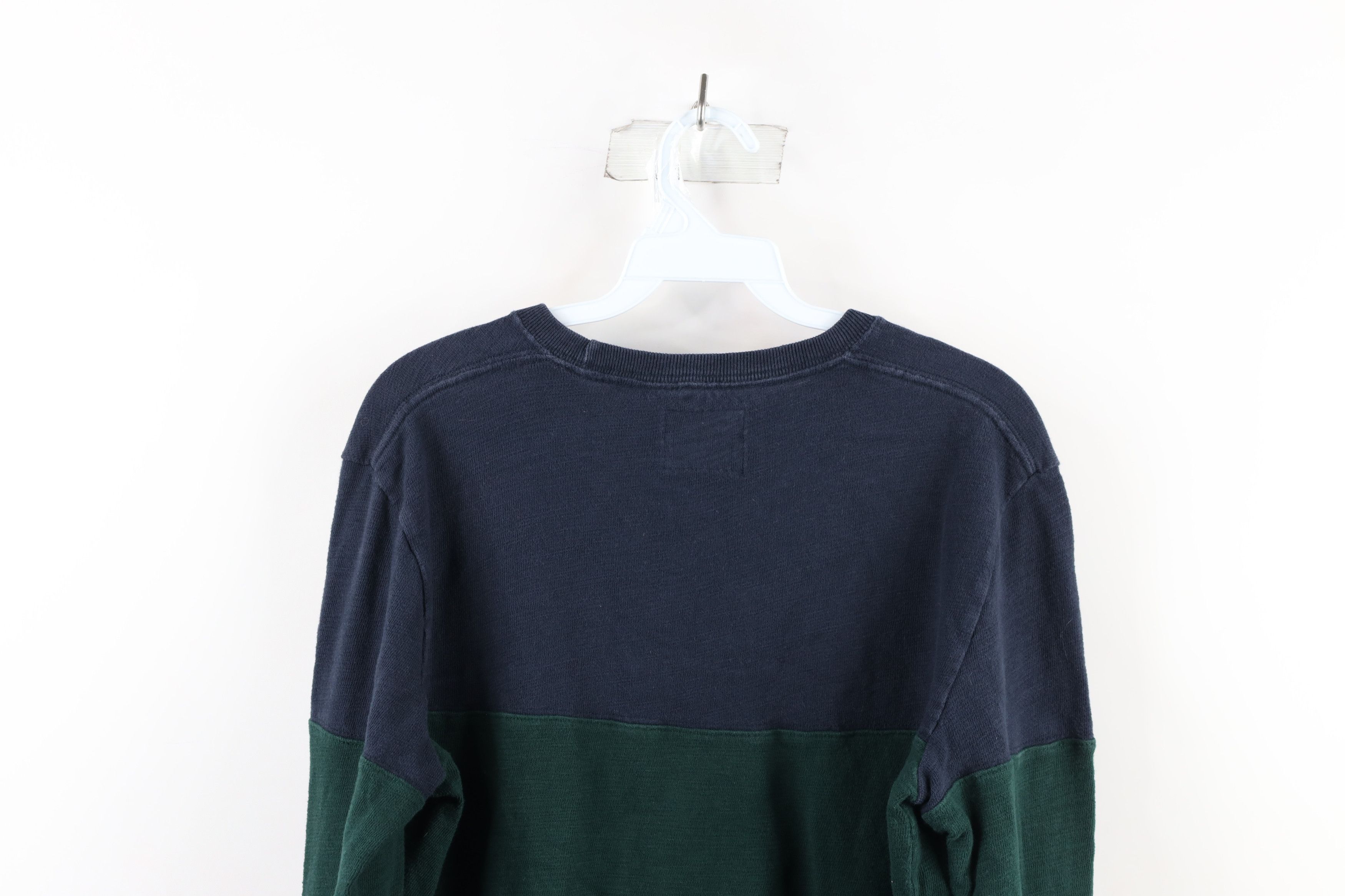 Abercrombie & Fitch Vintage Abercrombie & Fitch Block Knit Long Sleeve T-Shirt Size US S / EU 44-46 / 1 - 6 Thumbnail