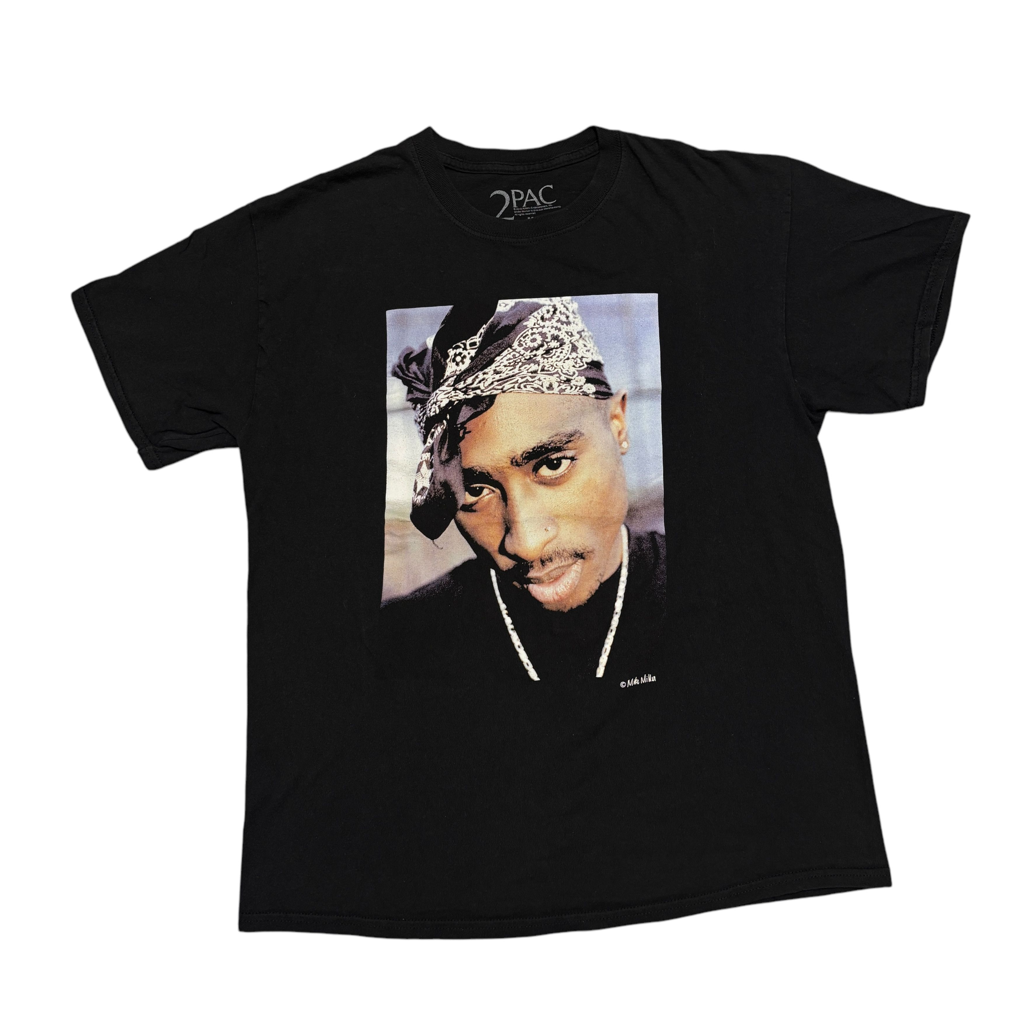Band Tees × Rap Tees × Vintage 2pac Shirt Hip Hop Vintage Band Tees Rap Tee Eminem 50 Cent Size US M / EU 48-50 / 2 - 1 Thumbnail