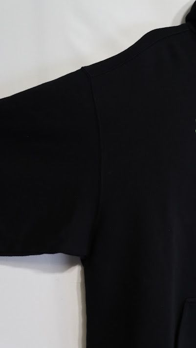 Balenciaga o1rshd1 Hulk Medium Molleton Hoodie in Black Size US XS / EU 42 / 0 - 7 Thumbnail