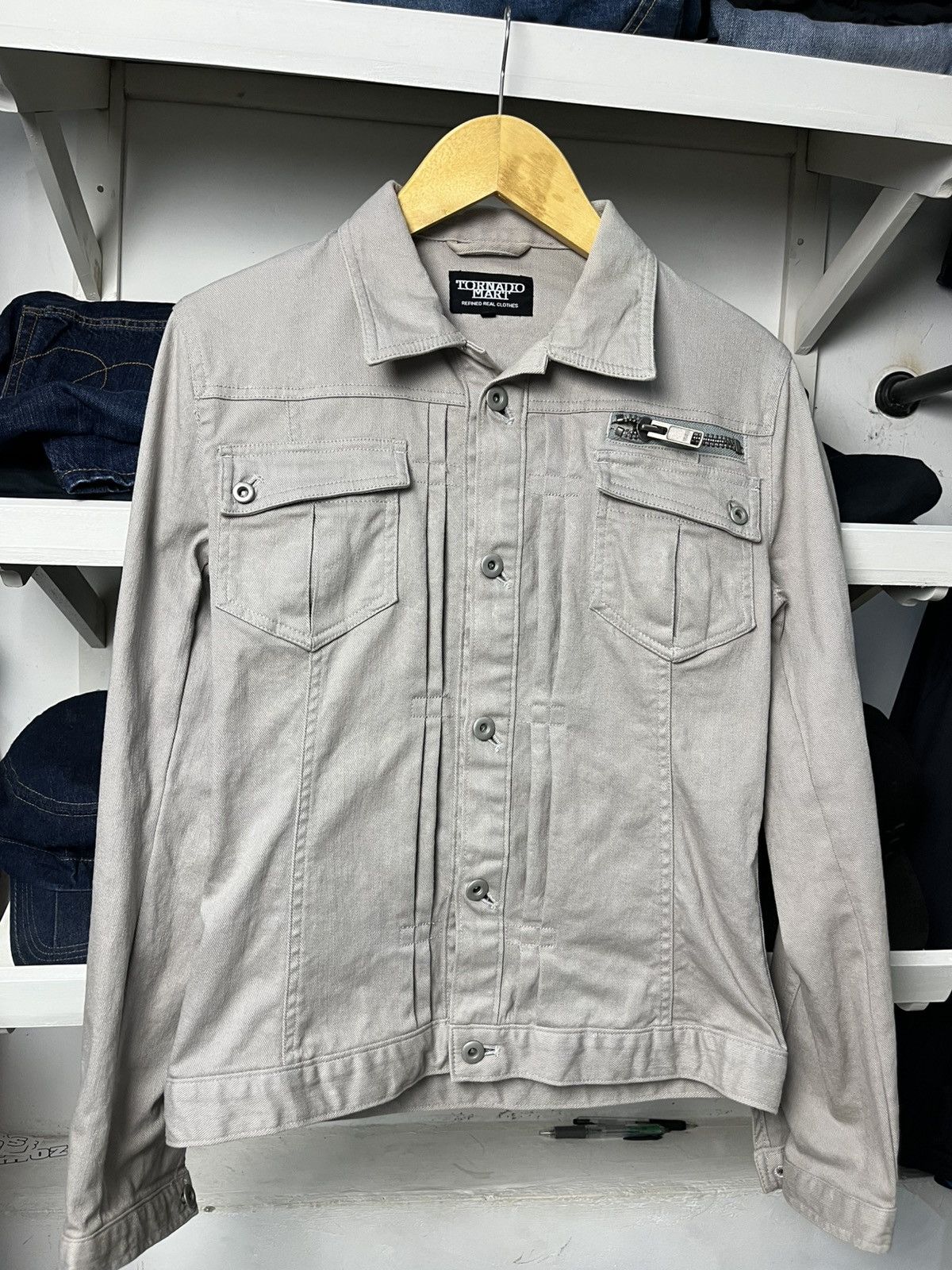 Tornado Mart Tornado Mart Type 2 Denim Jacket Size US L / EU 52-54 / 3 - 3 Thumbnail