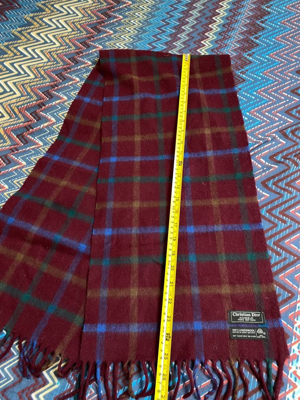 Christian Dior Monsieur Vintage Christian Dior Monogram Scarf Size ONE SIZE - 5 Thumbnail