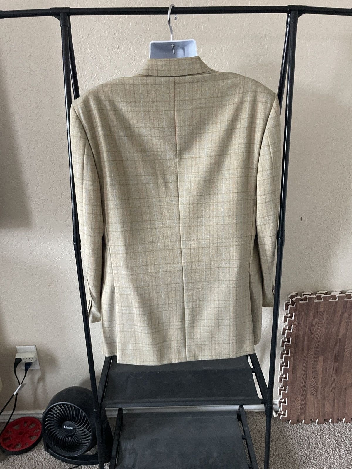Brioni Nomentano Plaid 100% wool Blazer Size 44R - 8 Thumbnail