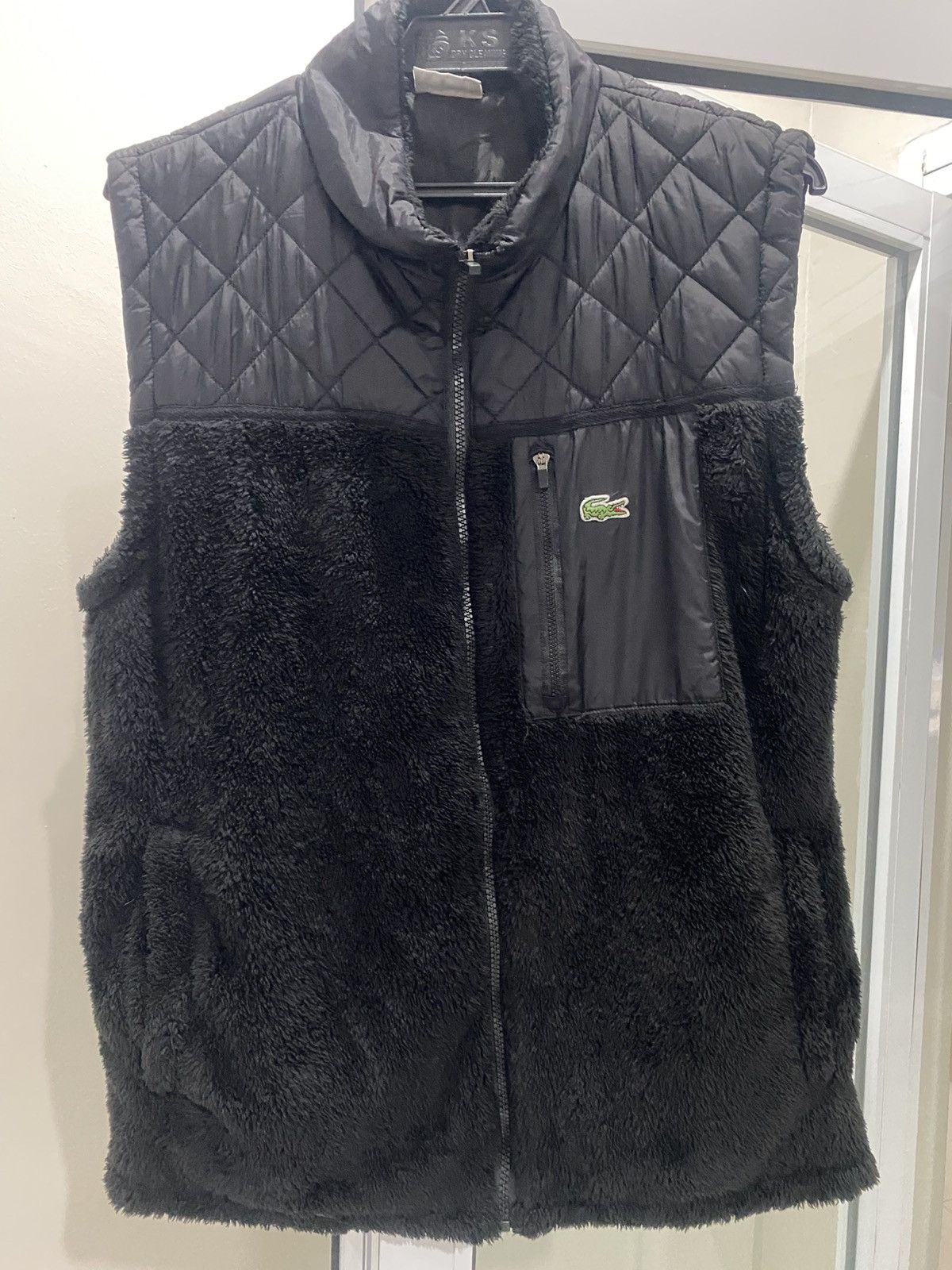 Lacoste Lacoste Black Vest Size US S / EU 44-46 / 1 - 6 Thumbnail