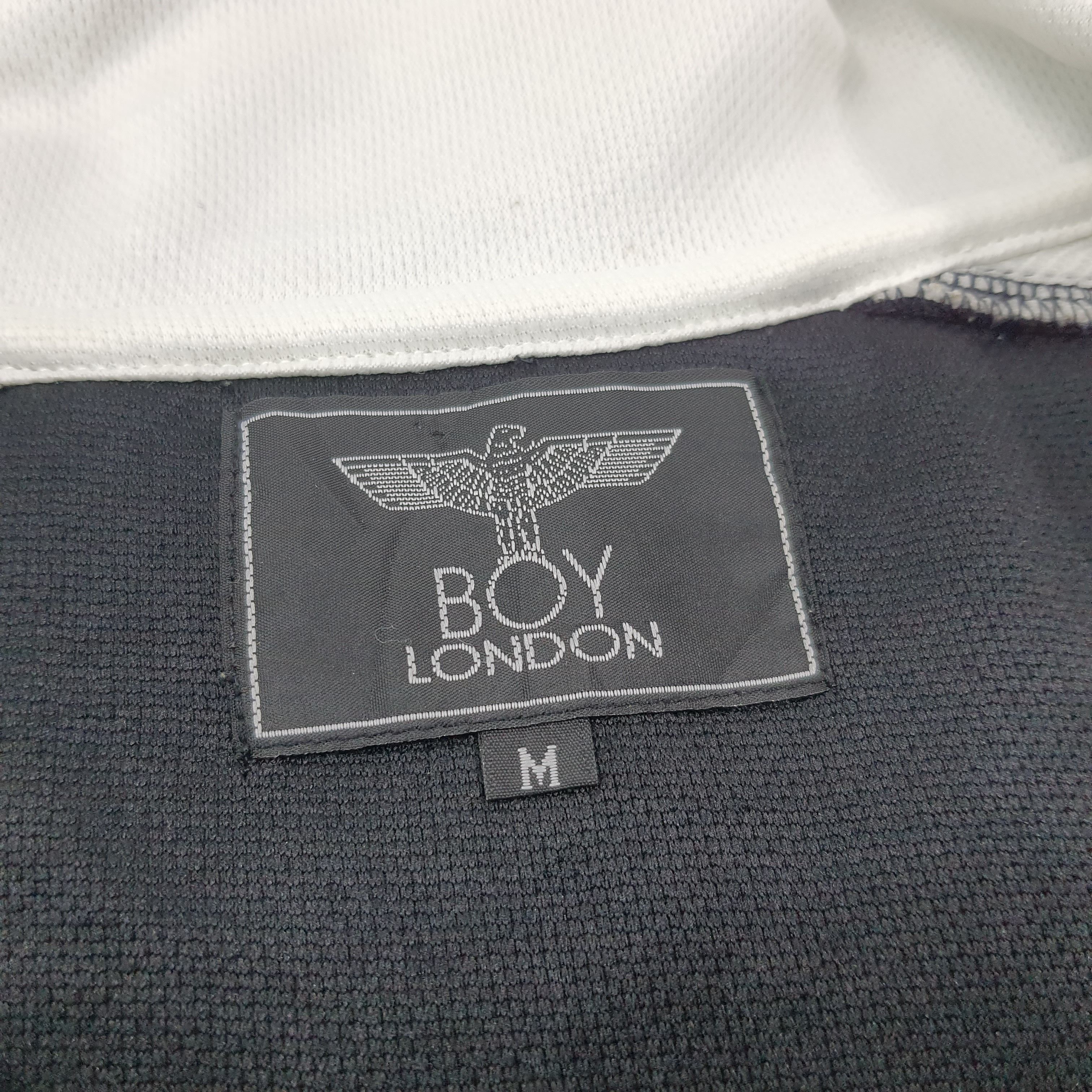 Boy London Vintage Boy London Half Zipper Tshirt C239N77 Size US M / EU 48-50 / 2 - 6 Thumbnail