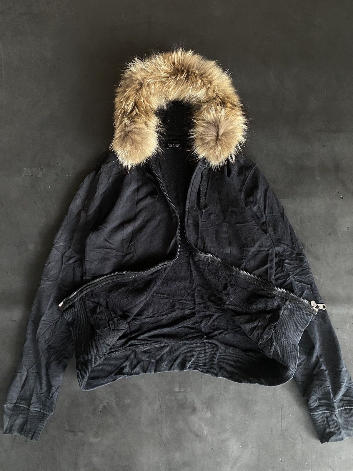 If Six Was Nine × Japanese Brand × Le Grande Bleu (L.G.B.) Zaraman ifsixwasnine furhoodie styled Size US M / EU 48-50 / 2 - 3 Thumbnail