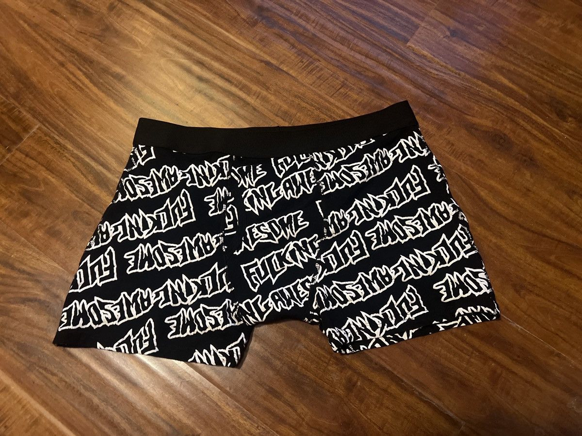 Fucking Awesome FA stamp logo boxer brief shorts Size US 32 / EU 48 - 3 Thumbnail