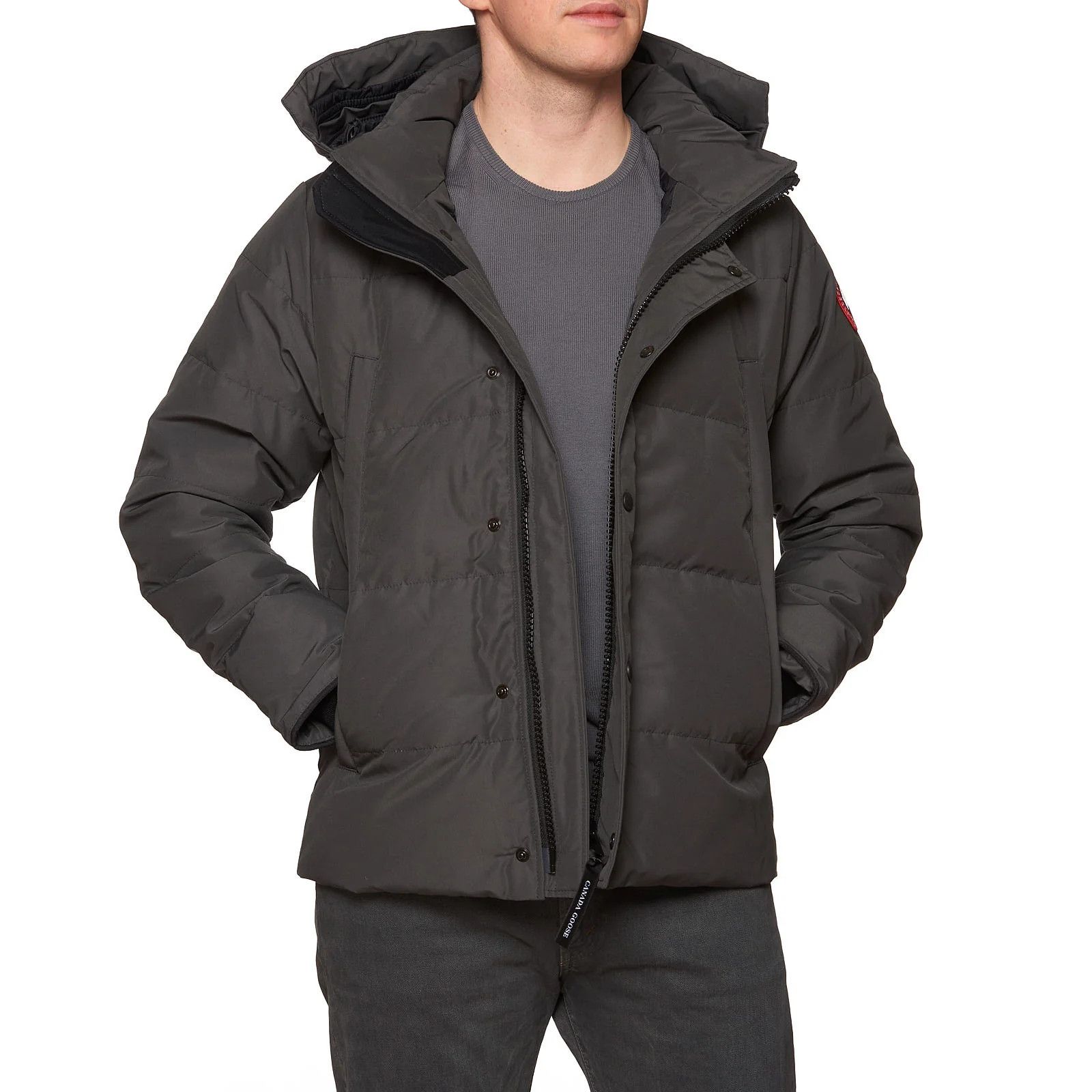 Canada Goose CANADA GOOSE Wyndham 2048M 66 Graphite Down Jacket Coat Size US S / EU 44-46 / 1 - 1 Thumbnail