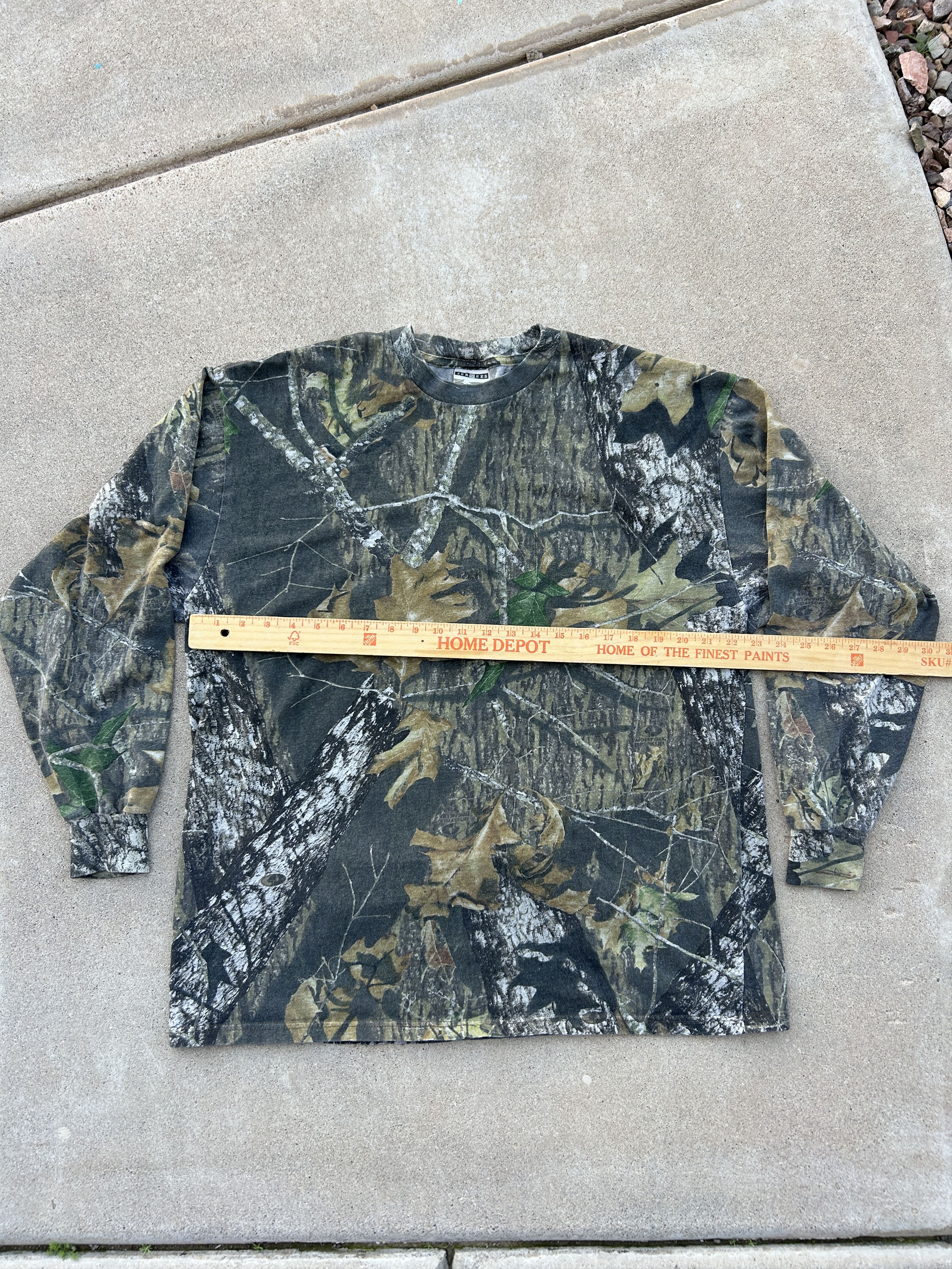 Jerzees Vintage 90s y2k Camoflage Long Sleeve Essential Hunting Tee Size US XL / EU 56 / 4 - 3 Thumbnail